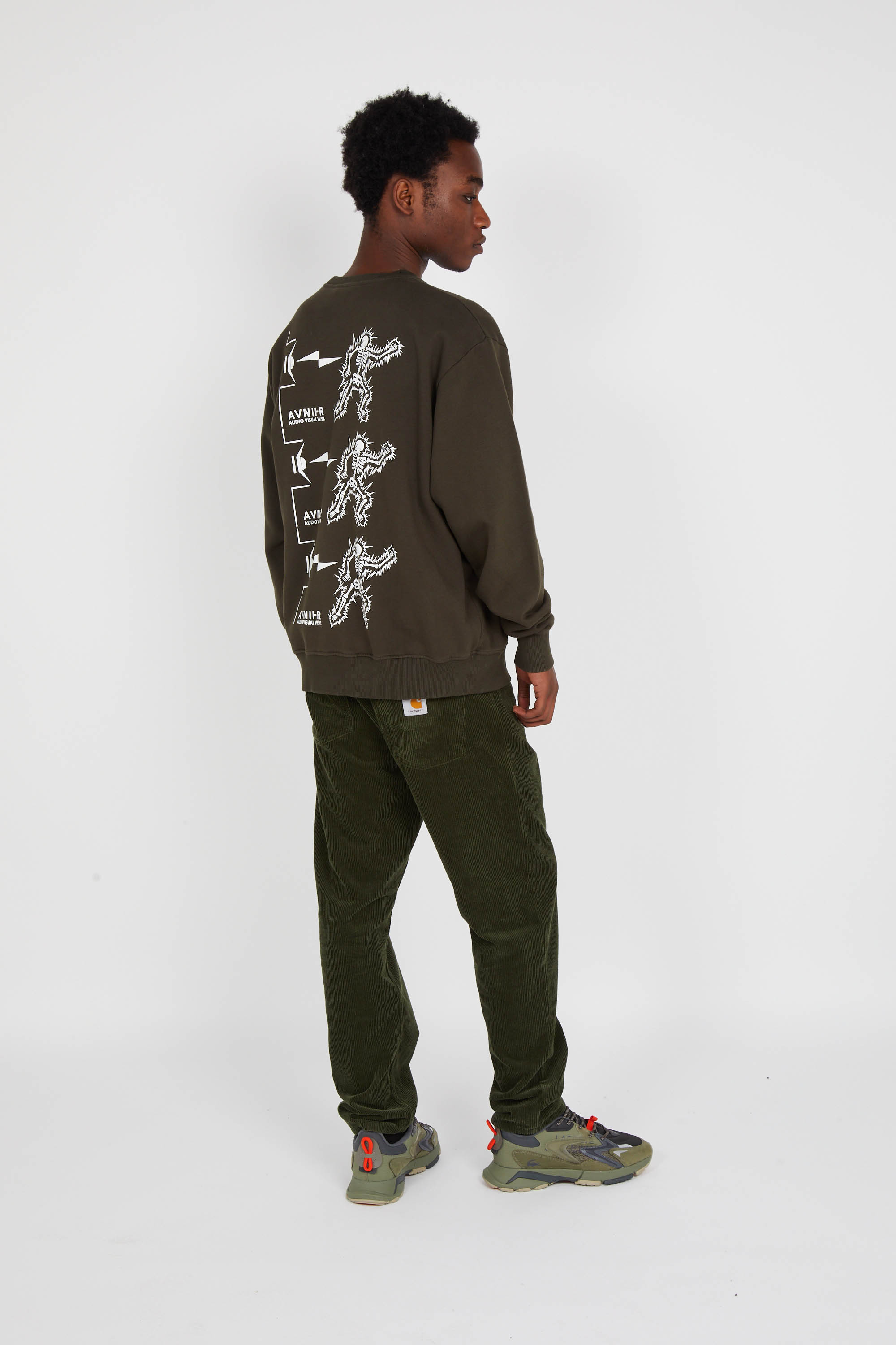 Newton straight trousers Khaki