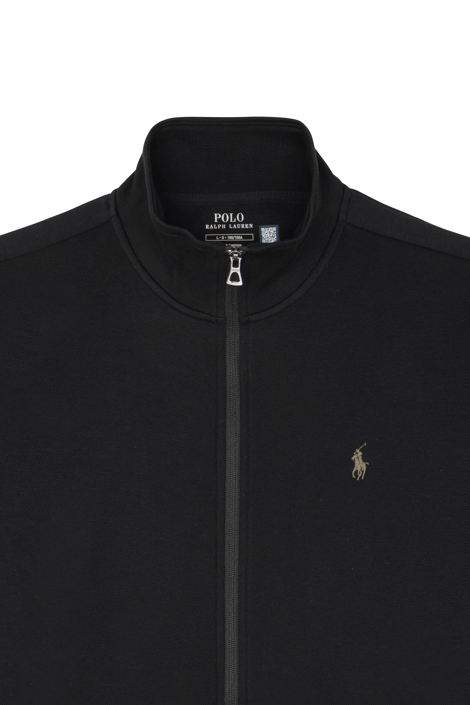 POLO RALPH LAUREN Sweatshirt zippé Noir