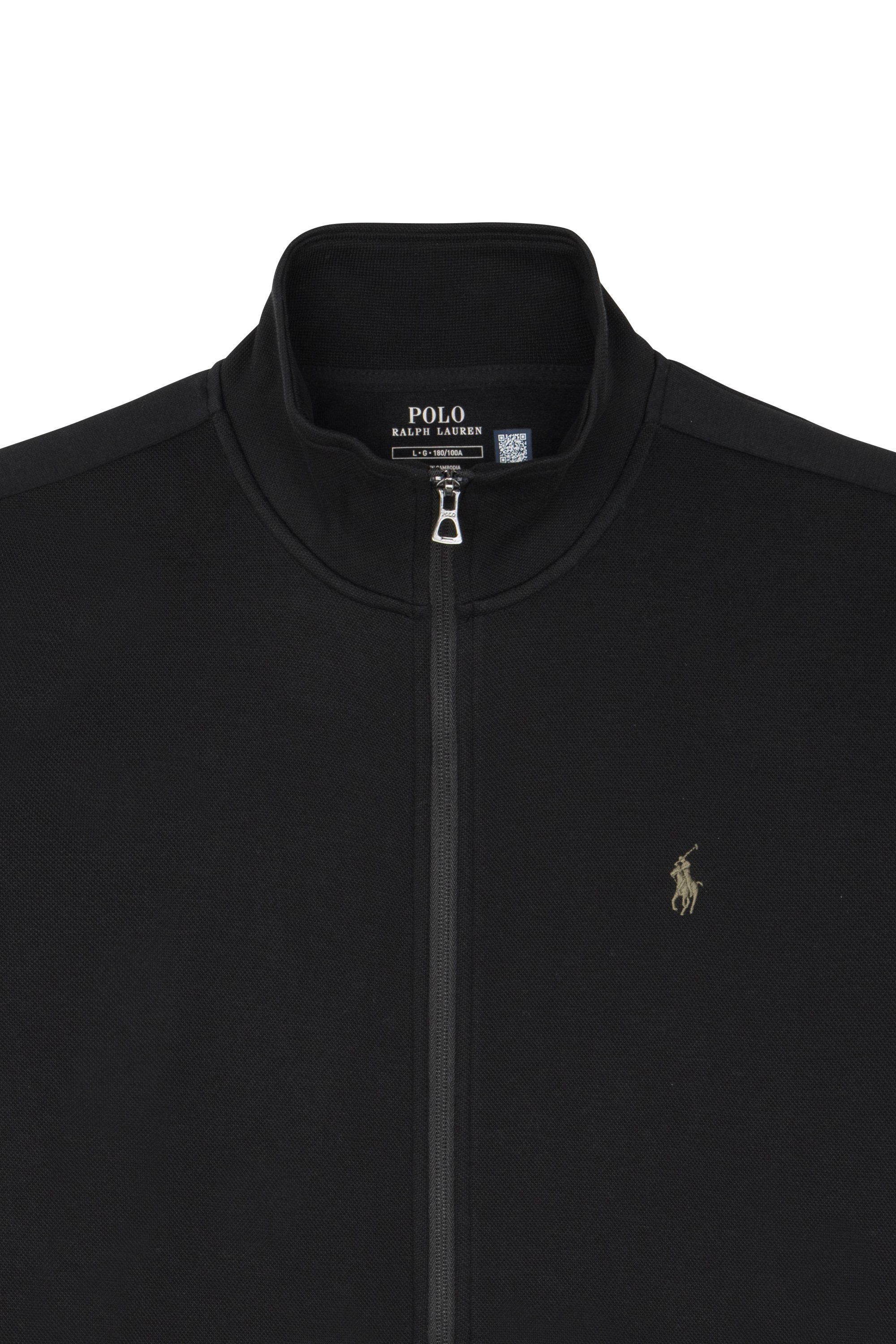 Zip-up sweatshirt Black