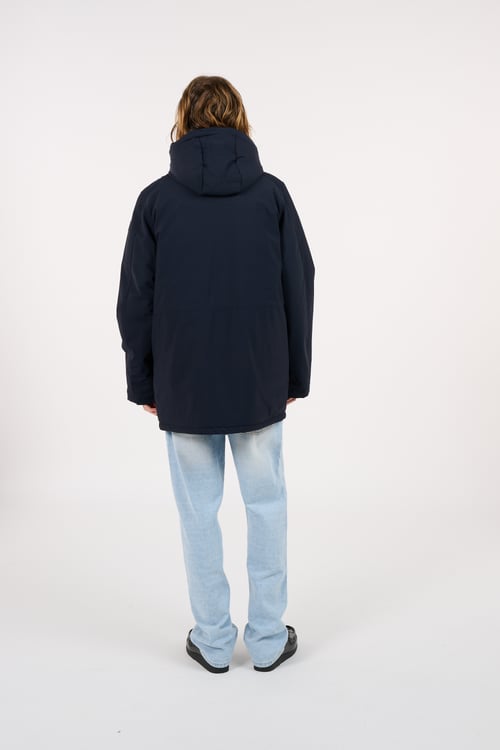 SCHOTT Parka Blue