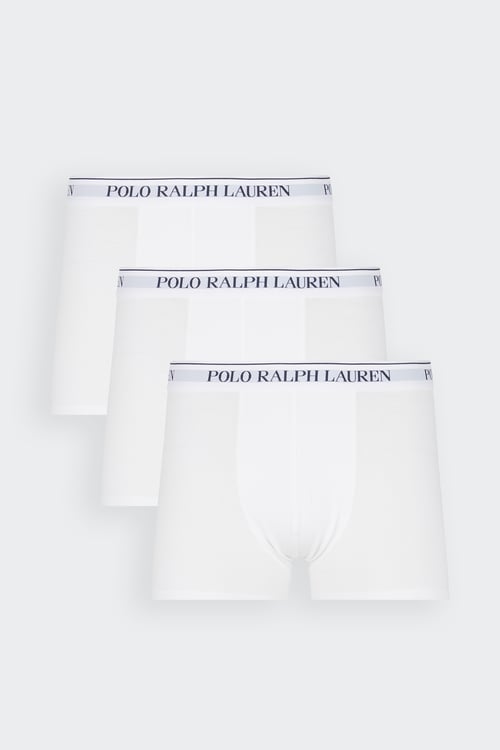 Polo - Lot de 3 boxers - Taille M Blanc