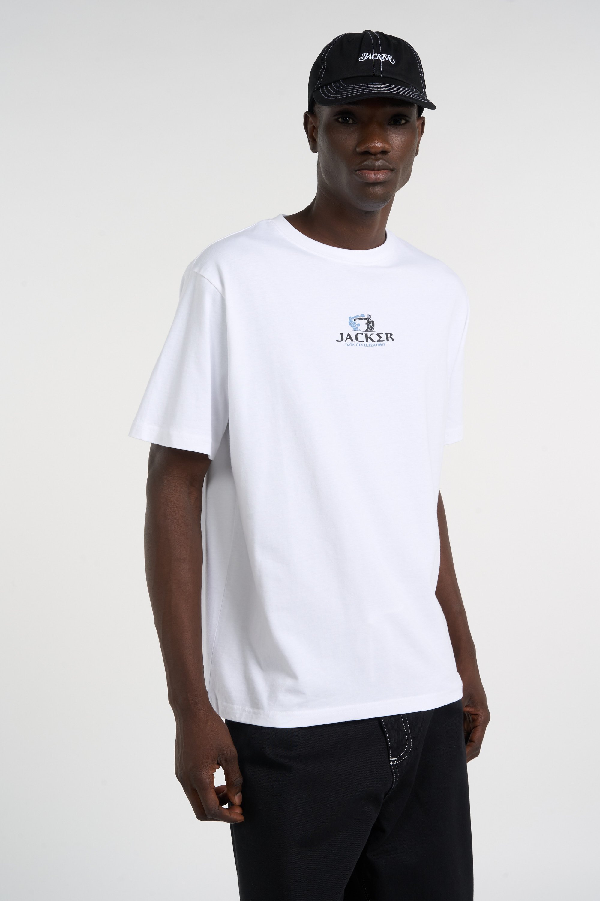 T-shirt en coton | Blanc JACKER Homme