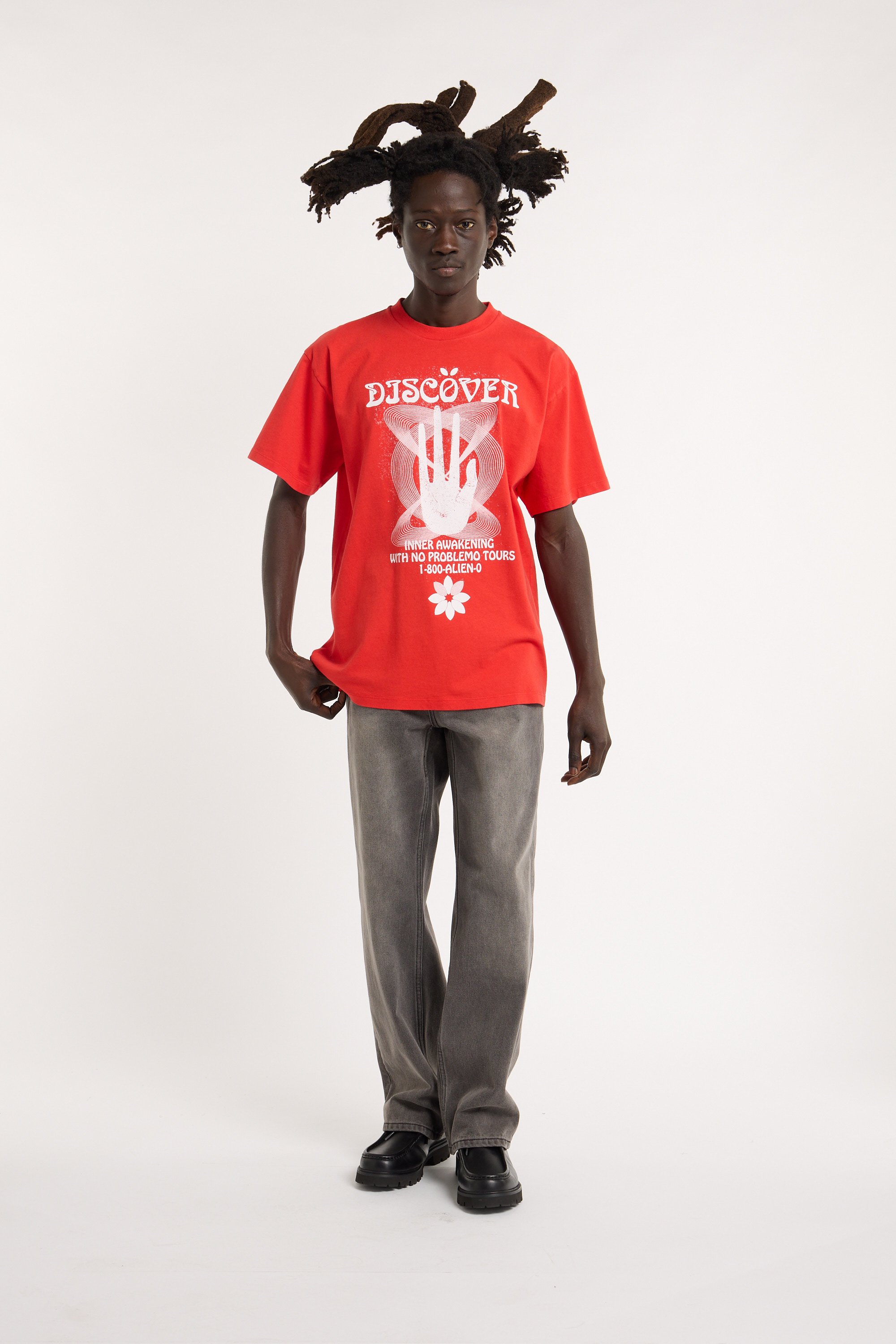 Tee-shirt NO PROBLEMO Rouge