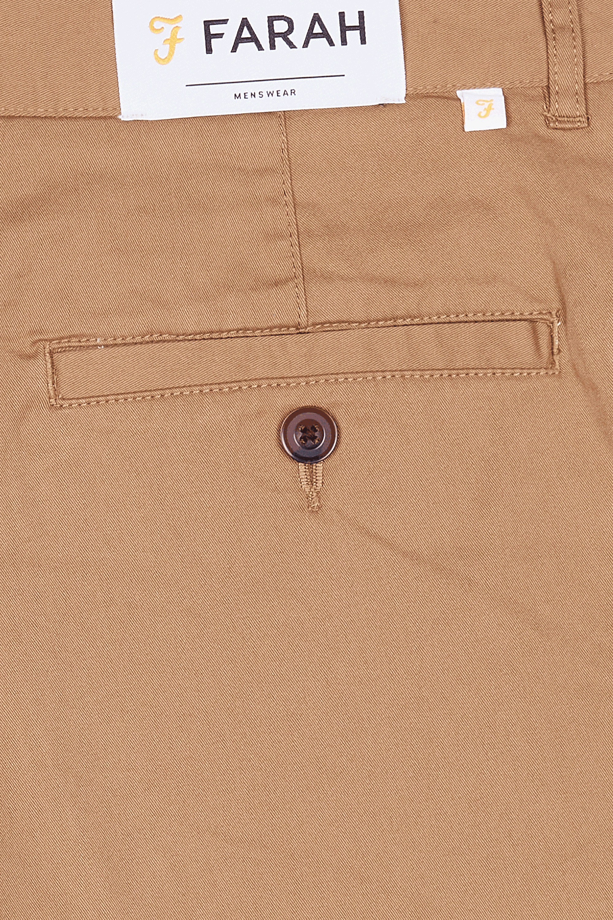 Short chino en coton Beige