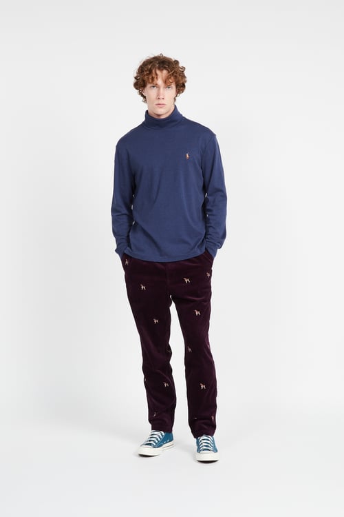 POLO RALPH LAUREN Turtleneck sweater Blue