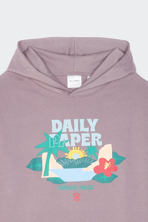 DAILY PAPER Hoodie Violet