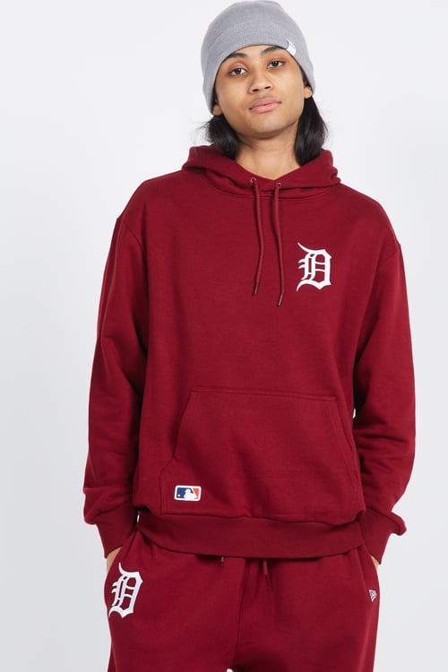 NEW ERA Hoodie Rouge