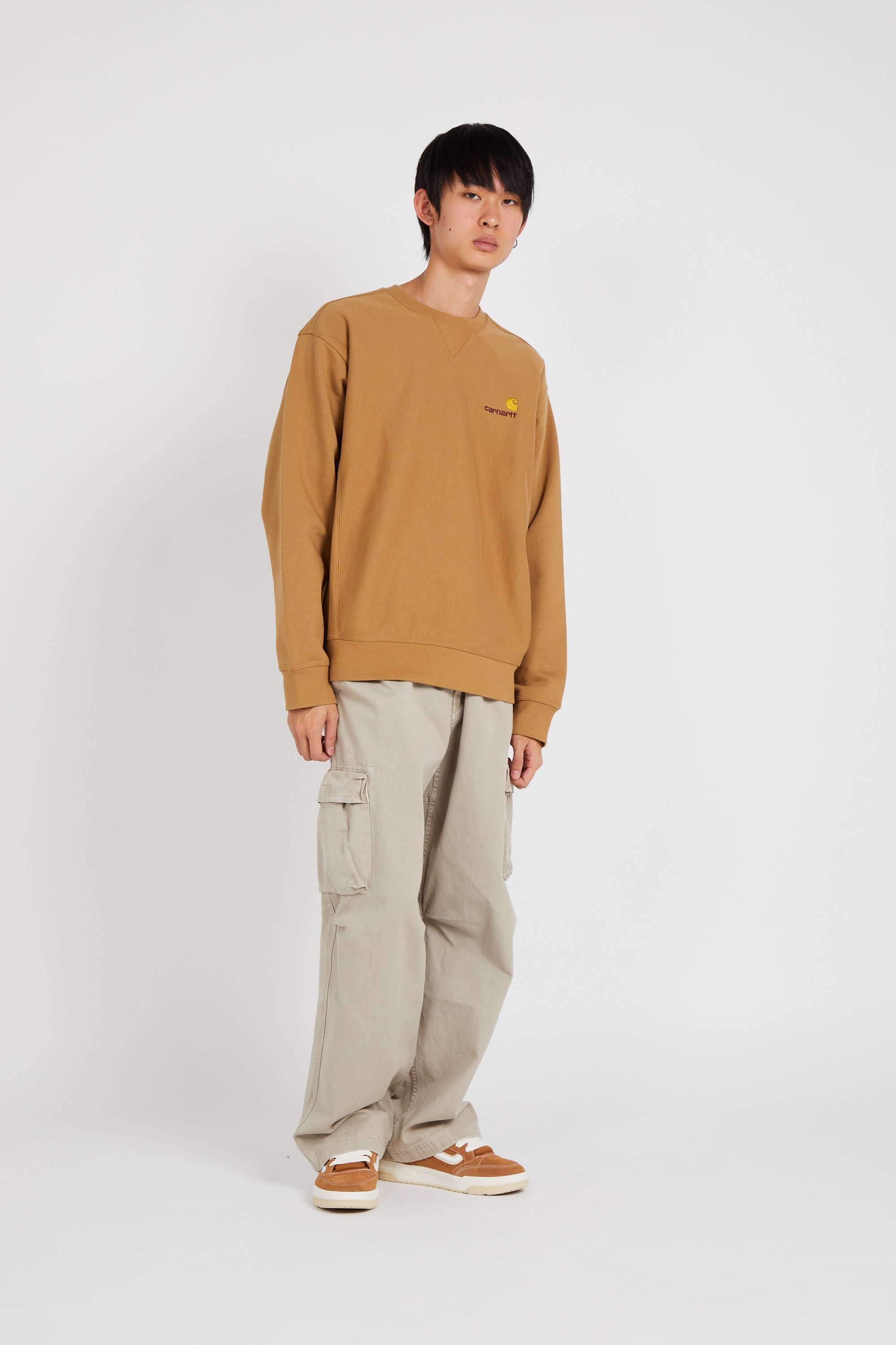 sweatshirt | Beige by CARHARTT WIP sweatshirt Beige