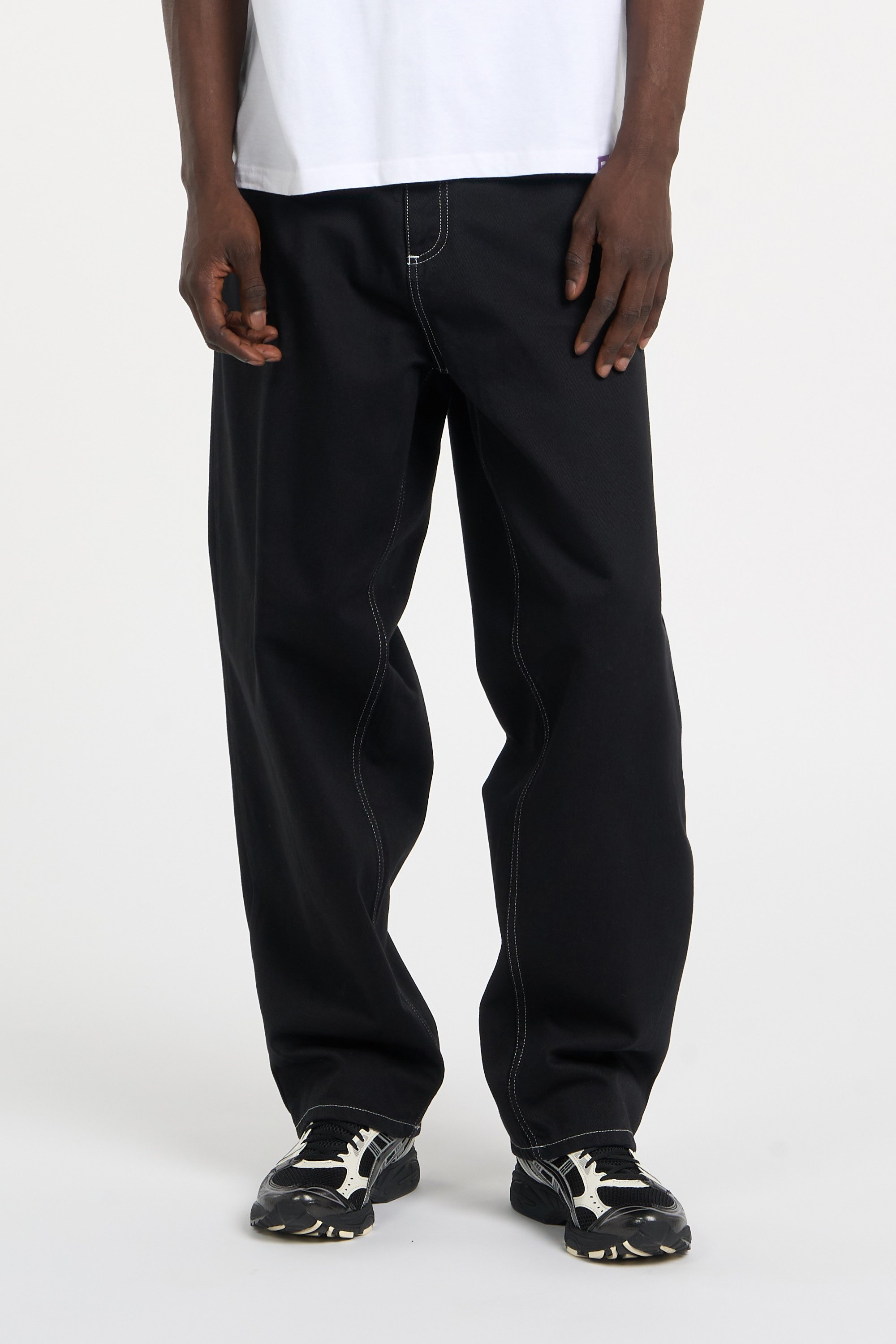Jeans large | Noir JACKER Homme