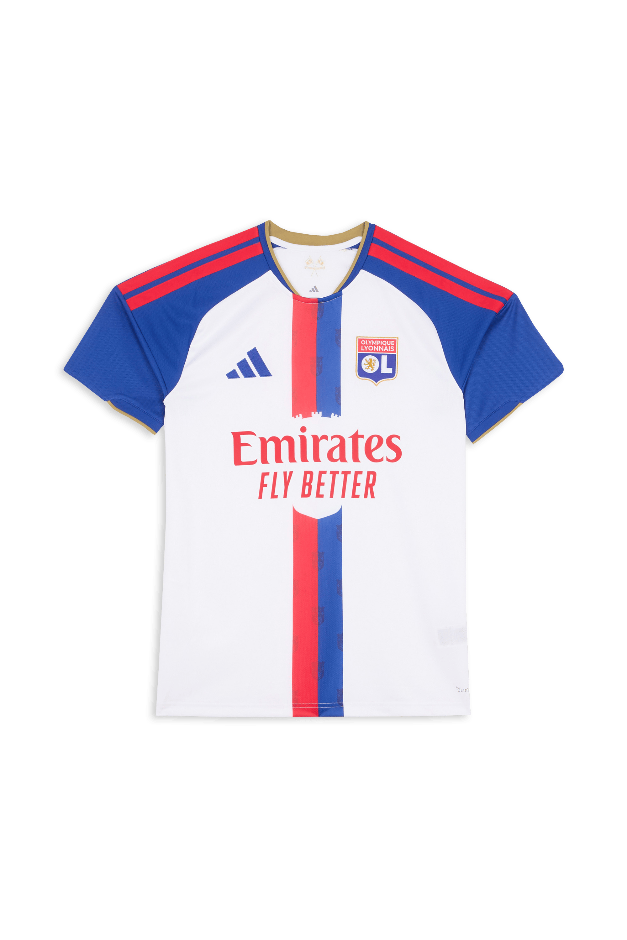Regular-fit round-neck cotton T-shirt ADIDAS White