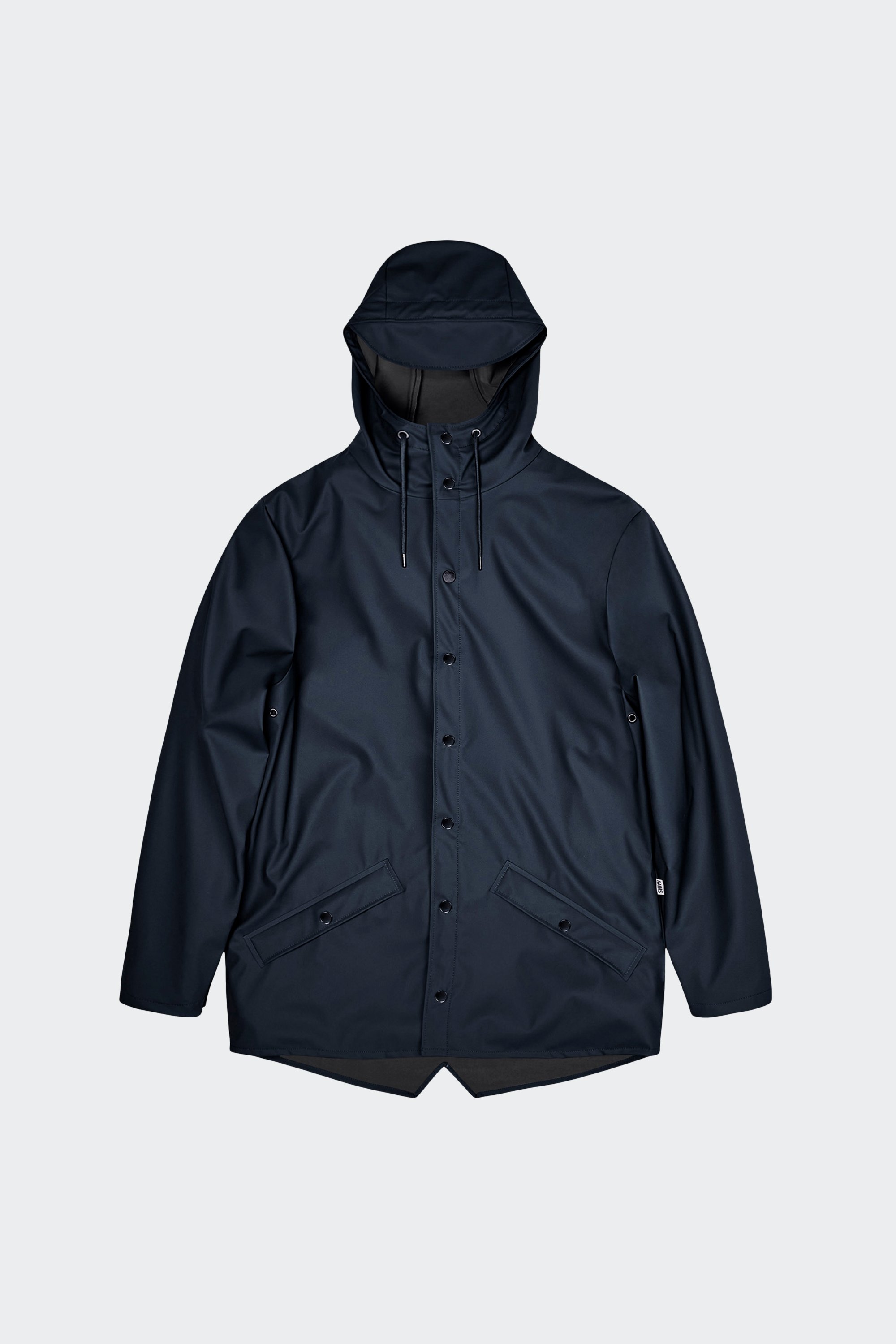 Coupe-vent imperméable à capuche | Bleu by RAINS Coupe-vent imperméable à capuche Bleu