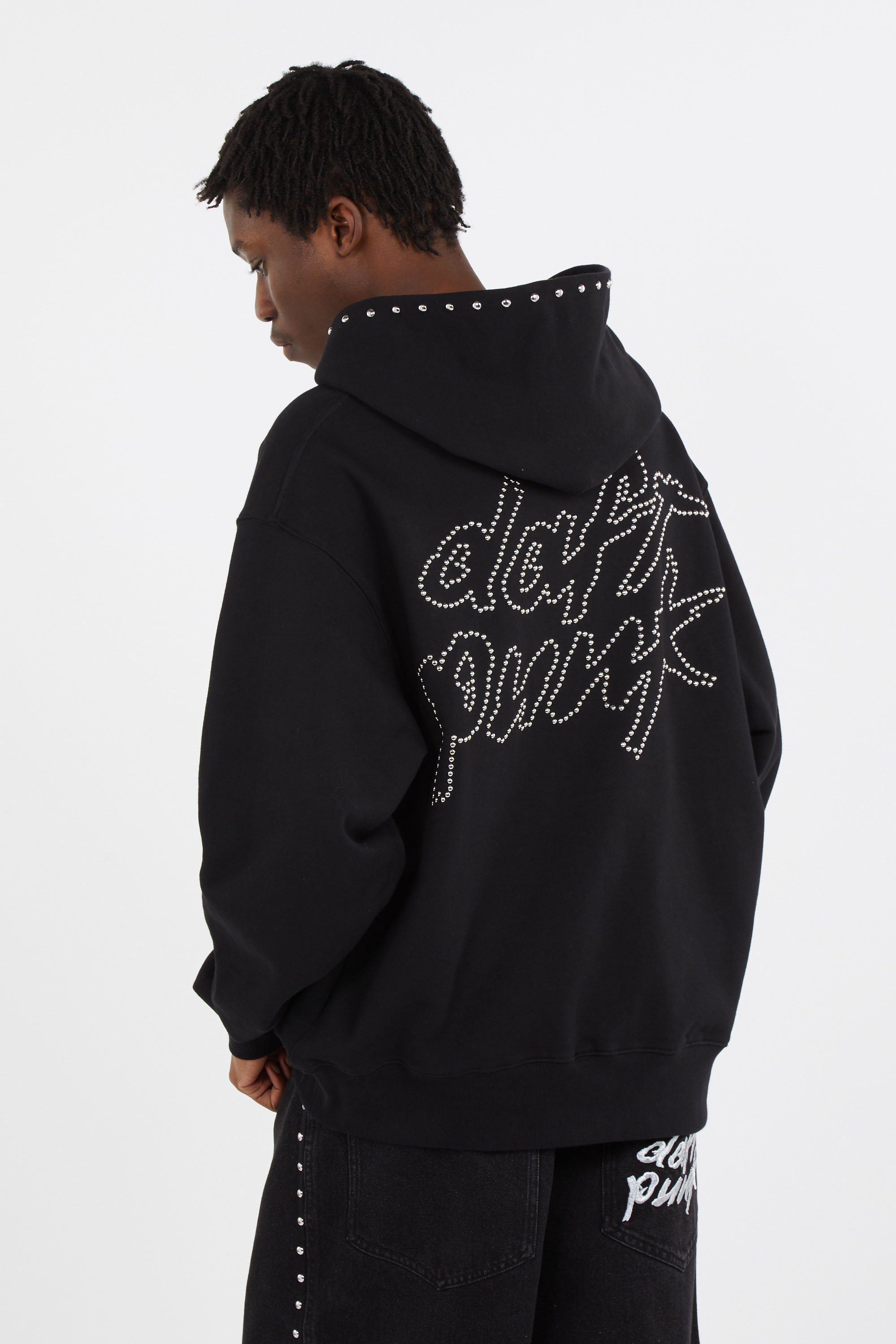 Hoodie | Noir PLEASURES Homme