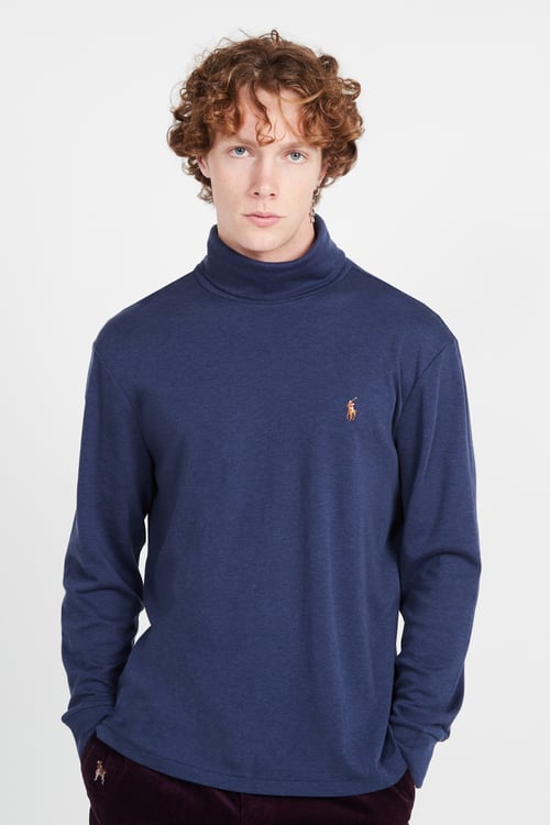 POLO RALPH LAUREN Turtleneck sweater Blue