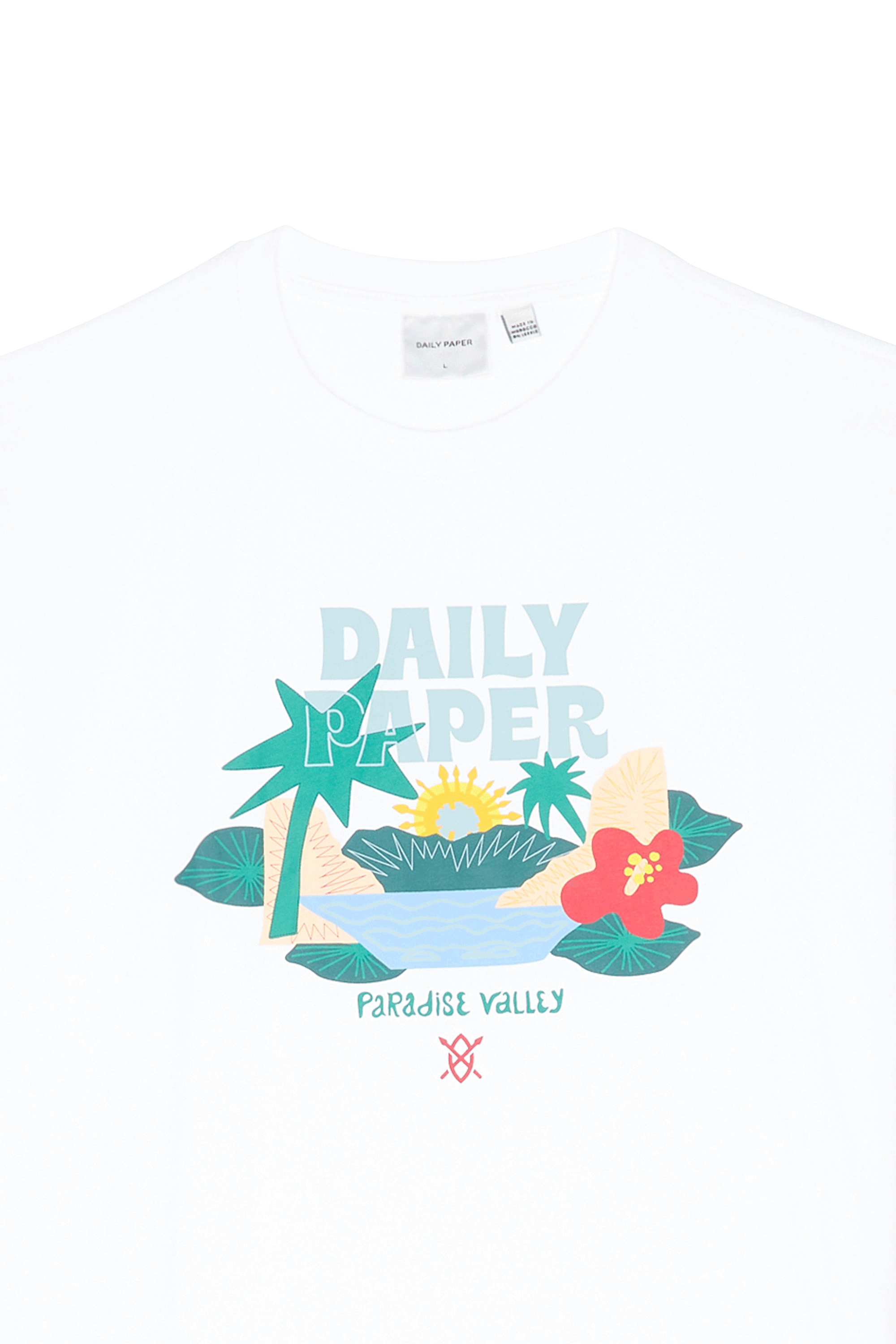 T-shirt DAILY PAPER White