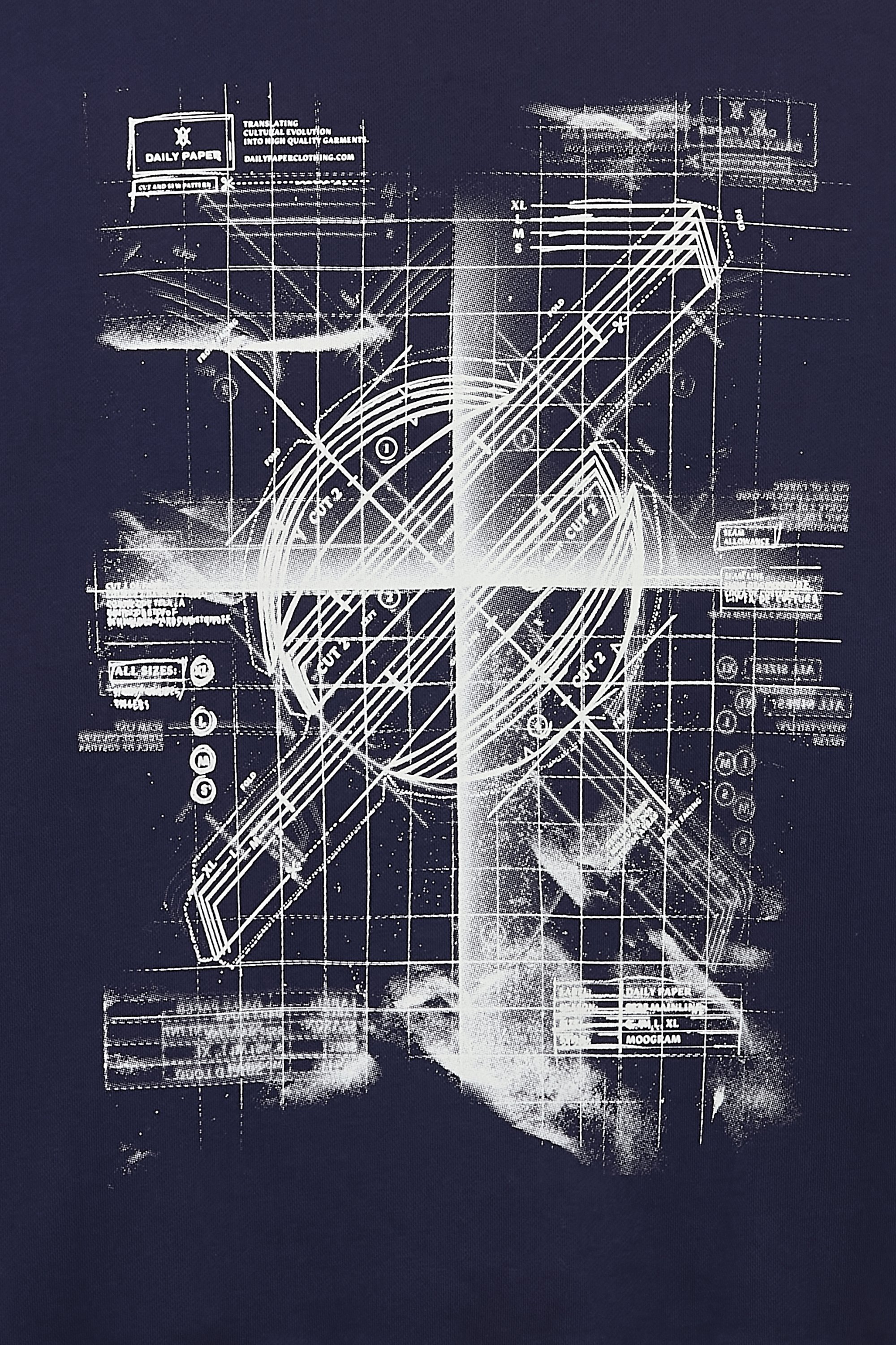 Sweatshirt | Bleu by DAILY PAPER Sweatshirt Bleu