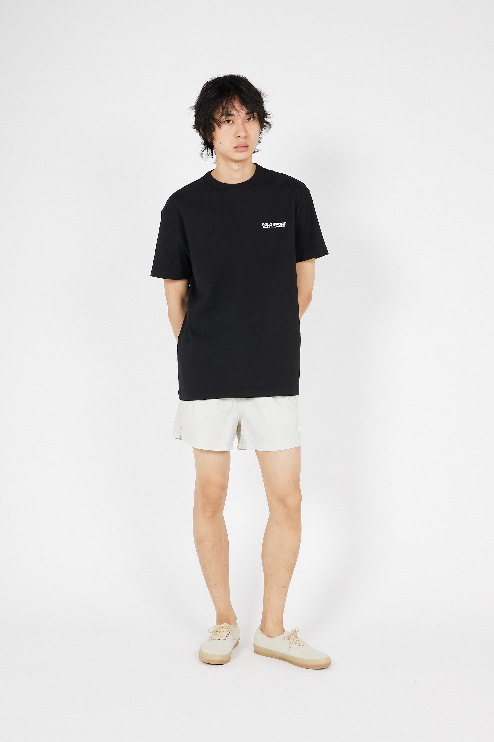 Short de bain Beige