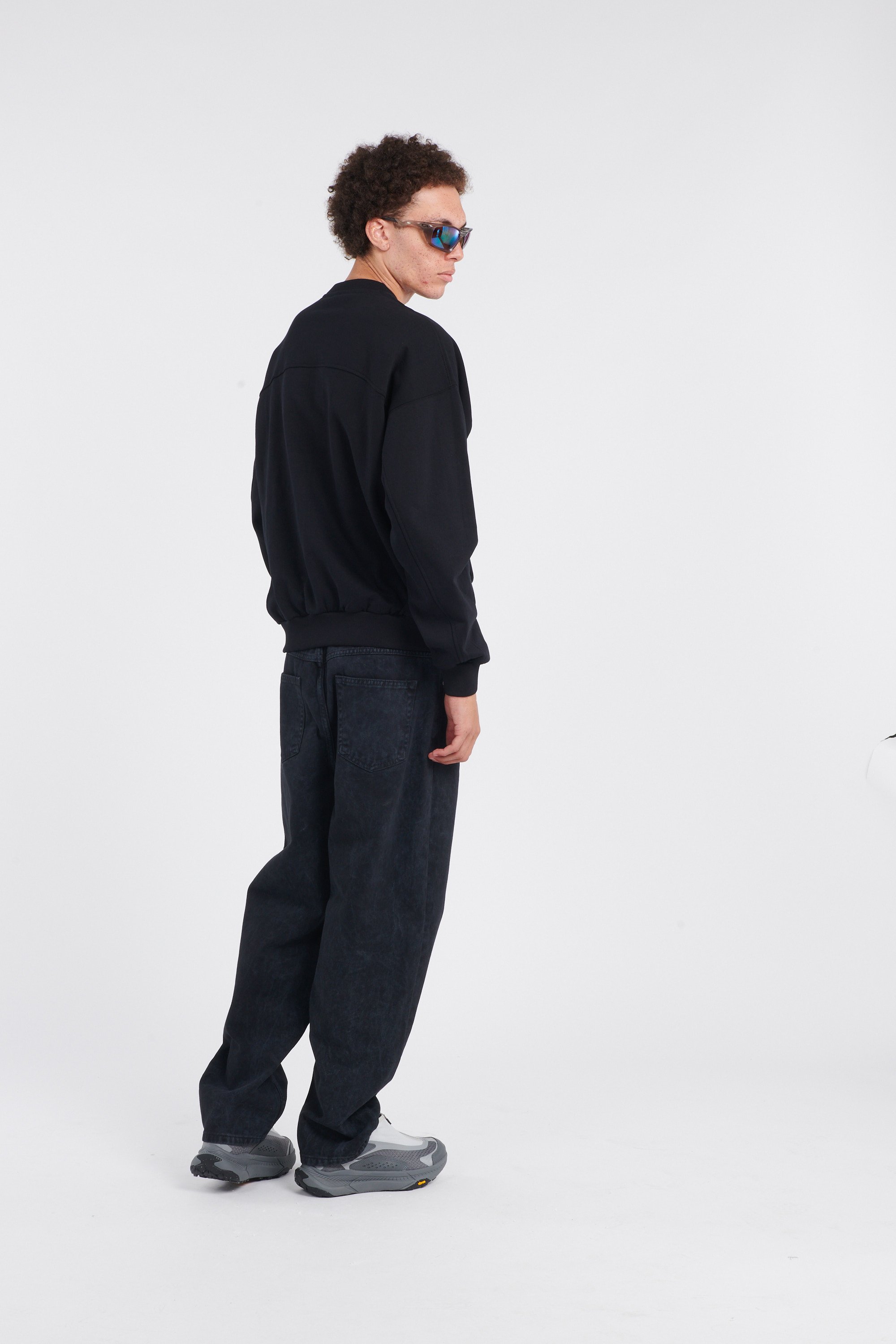 Sweatshirt | Noir WASTED Homme