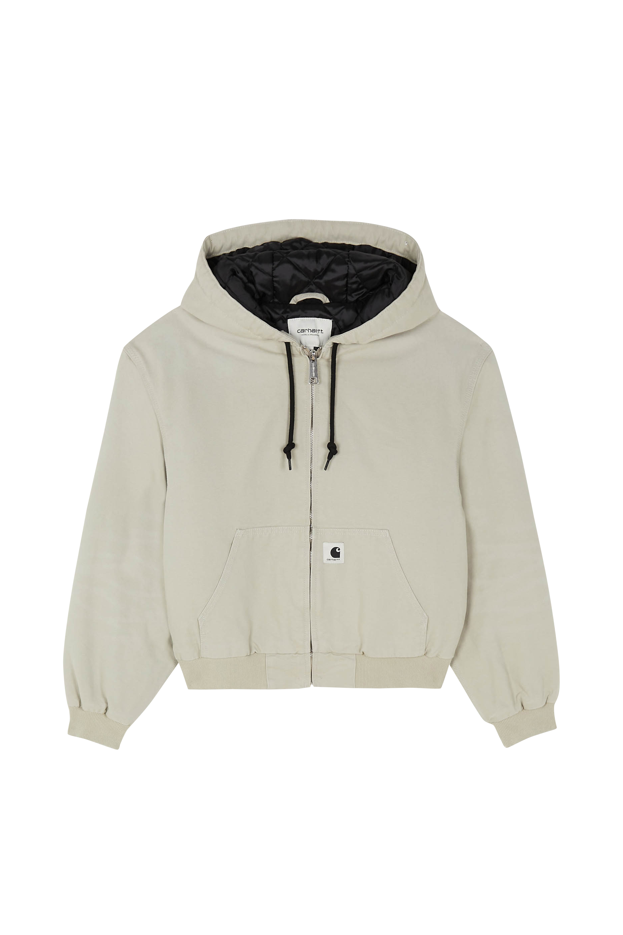 Veste zippée Beige