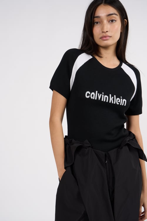 CALVIN KLEIN Top Noir