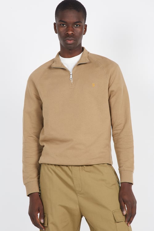 FARAH Sweatshirt Beige
