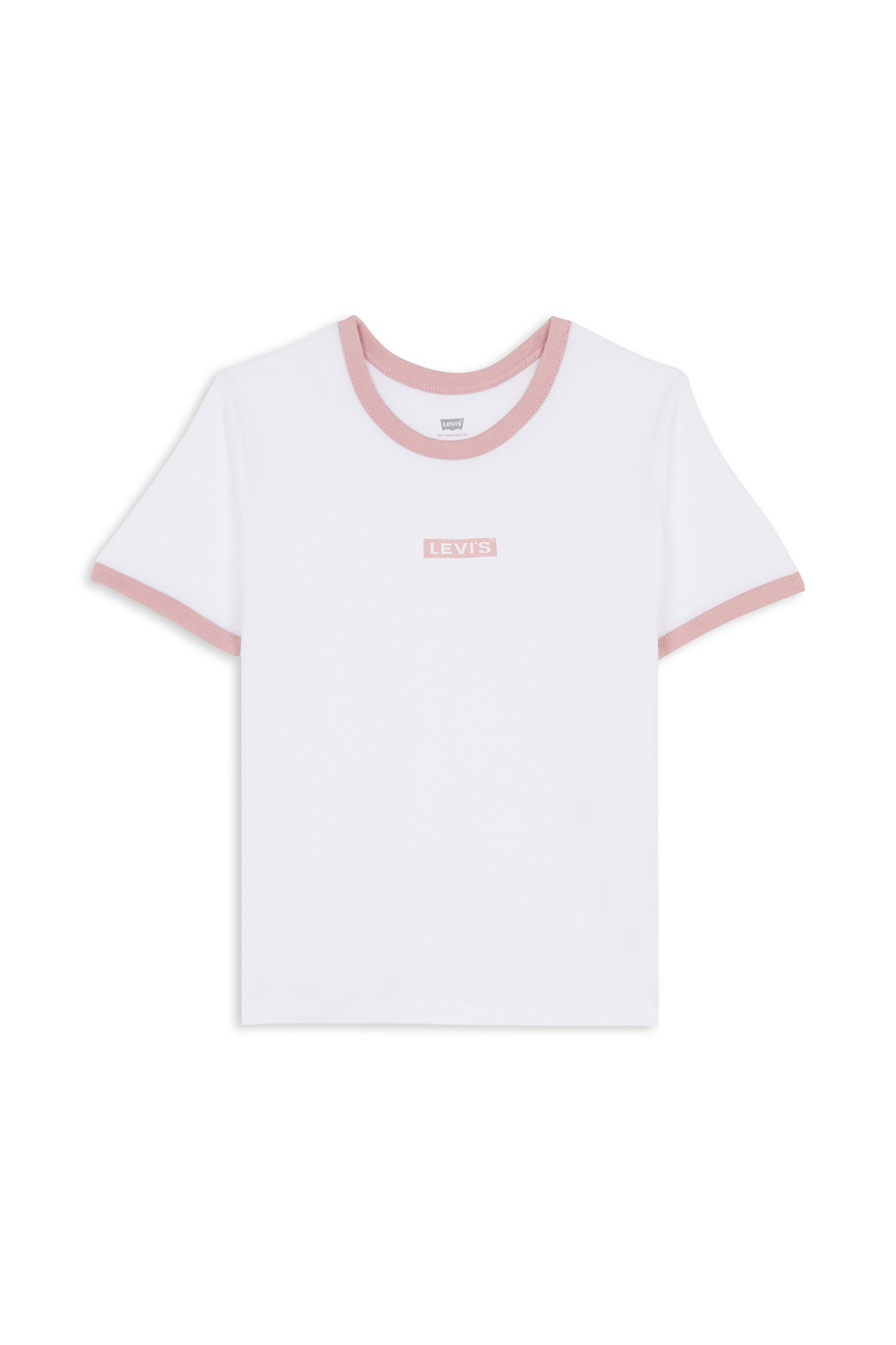 Regular-fit round-neck cotton T-shirt White