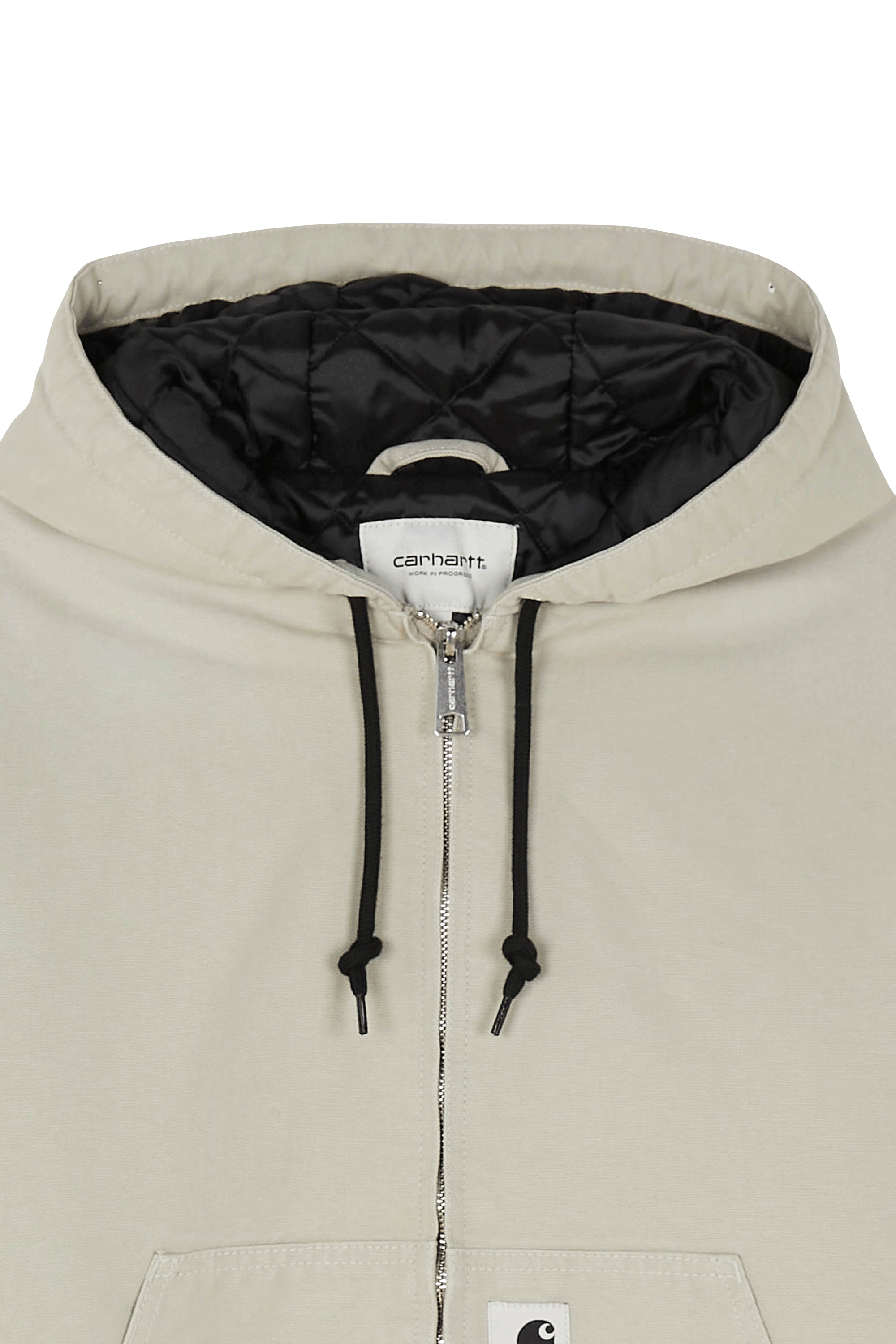 Veste zippée Beige