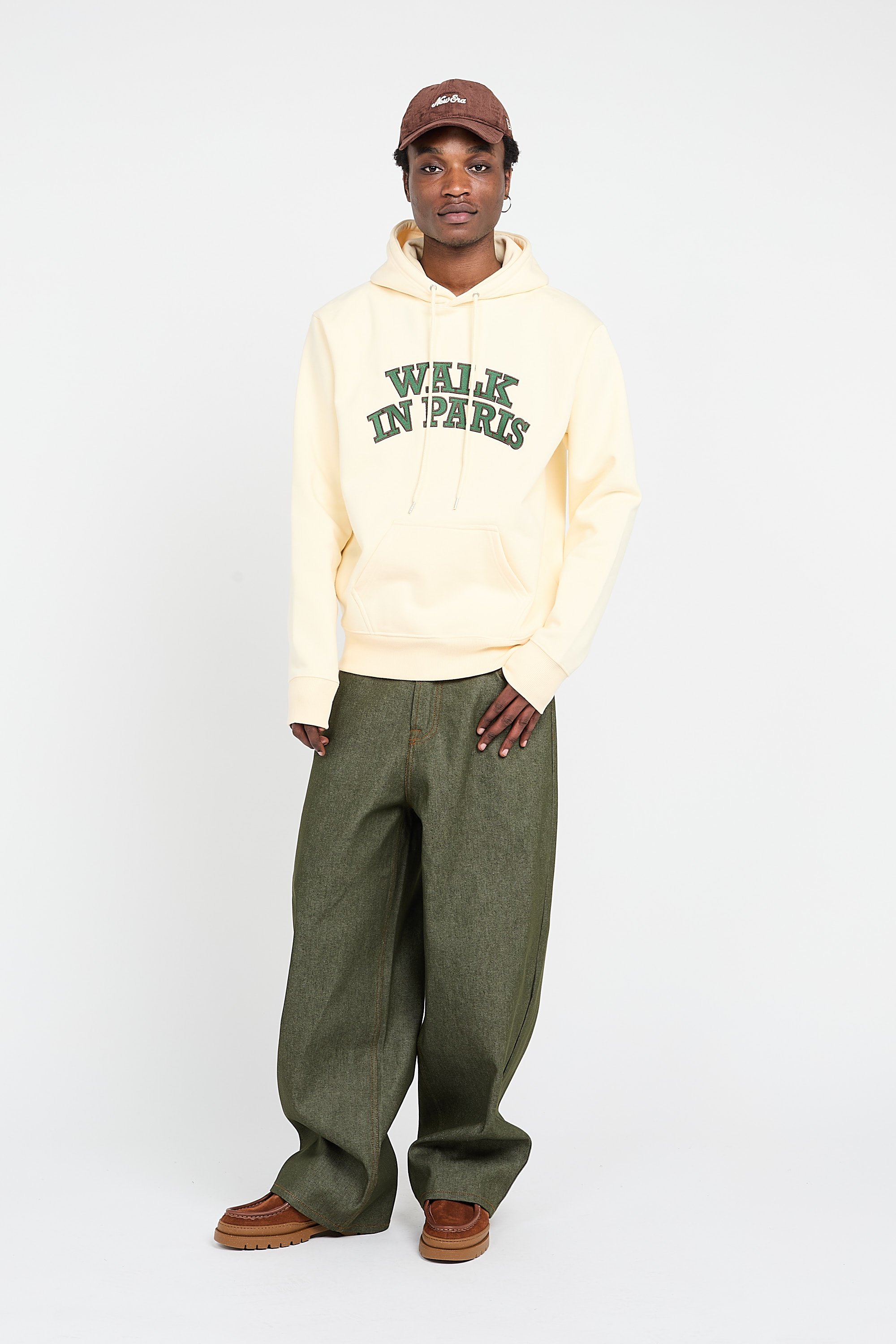 Hoodie | Beige by WALK IN PARIS Hoodie Beige