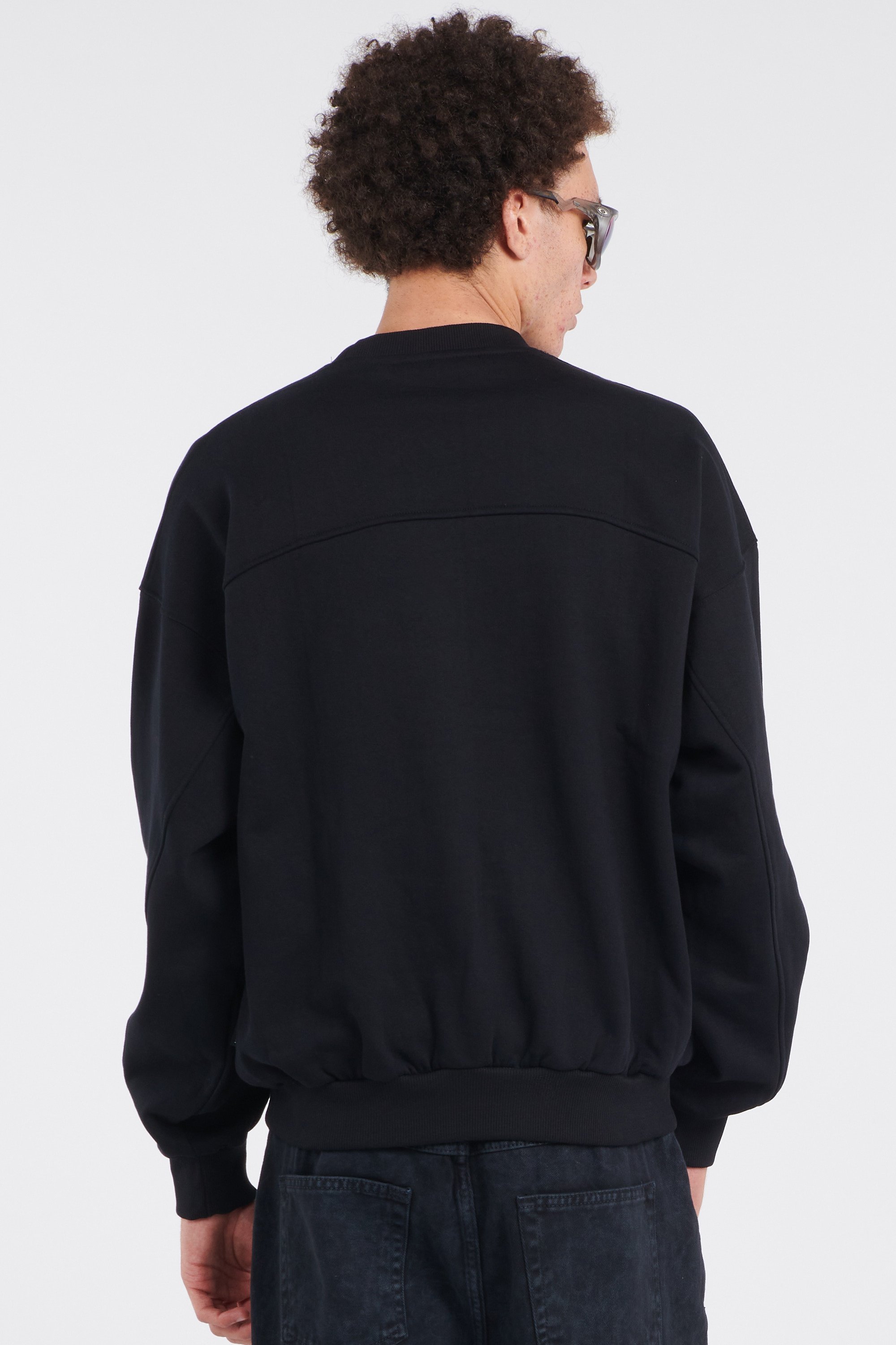Sweatshirt | Noir WASTED Homme