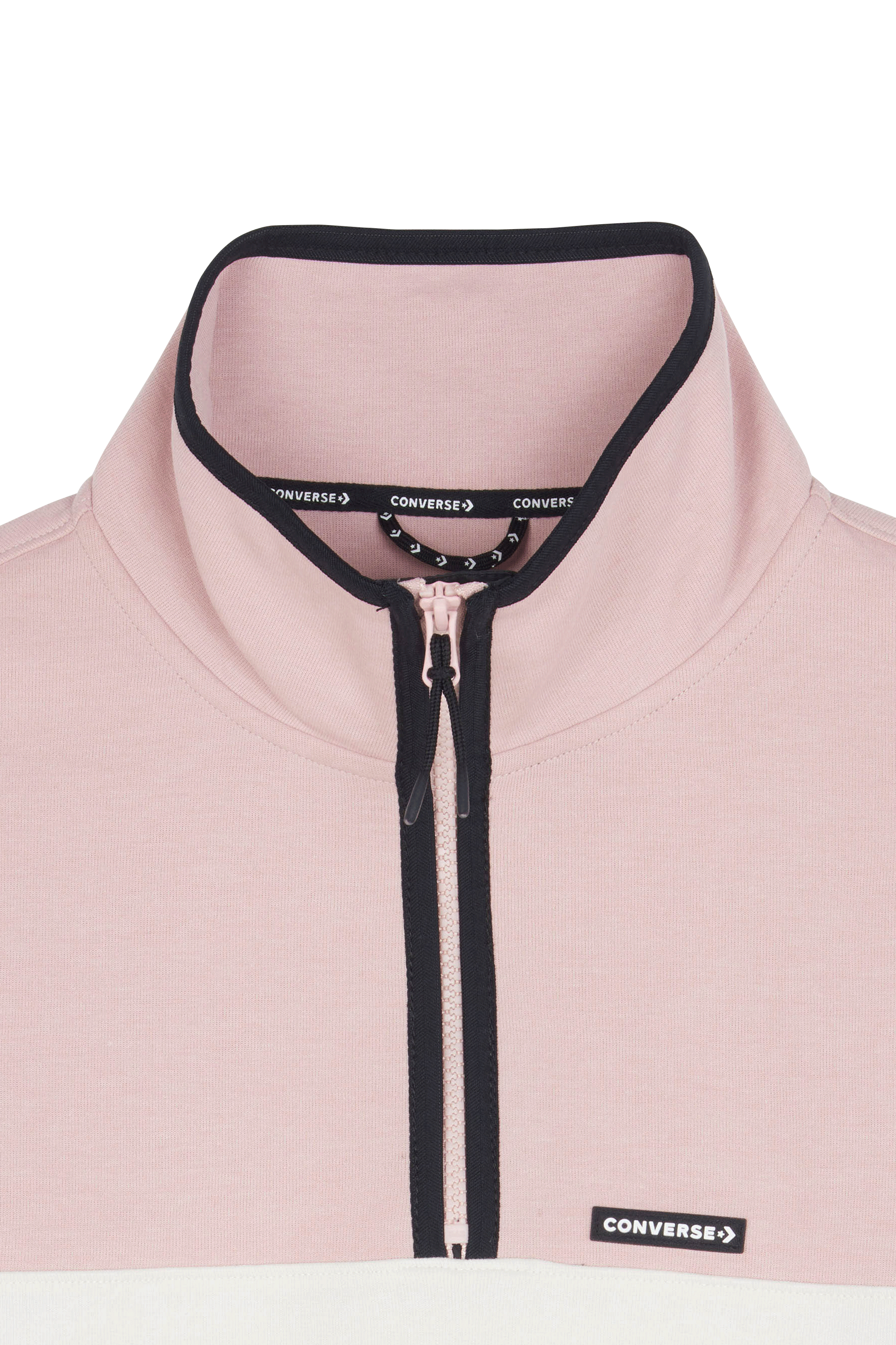 Sweatshirt zippé Rose