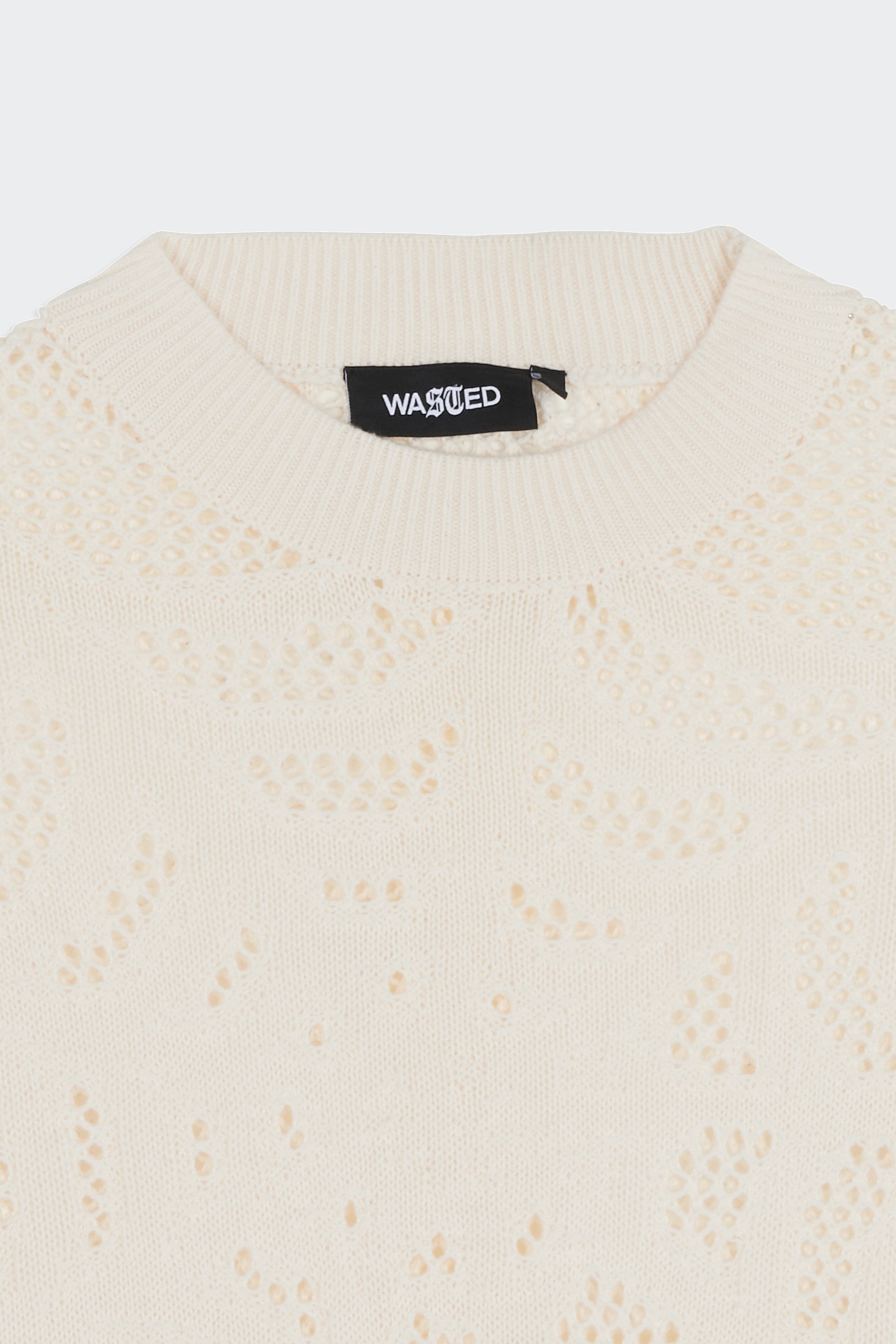 Sweater | White by WASTED Sweater White