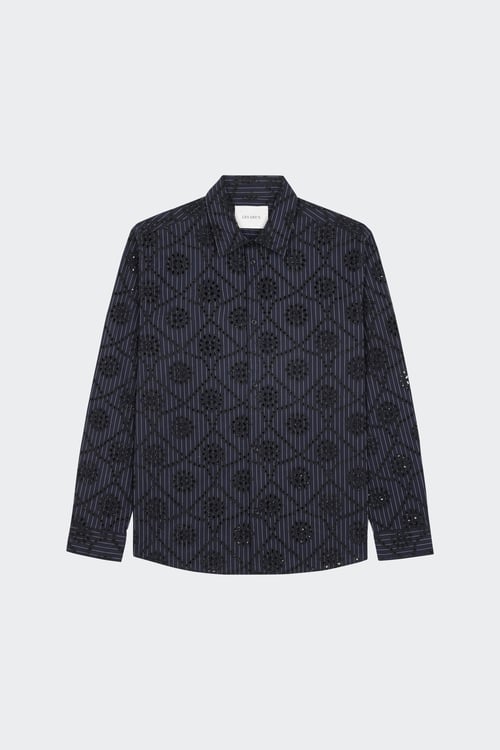LES DEUX Chemise Bleu
