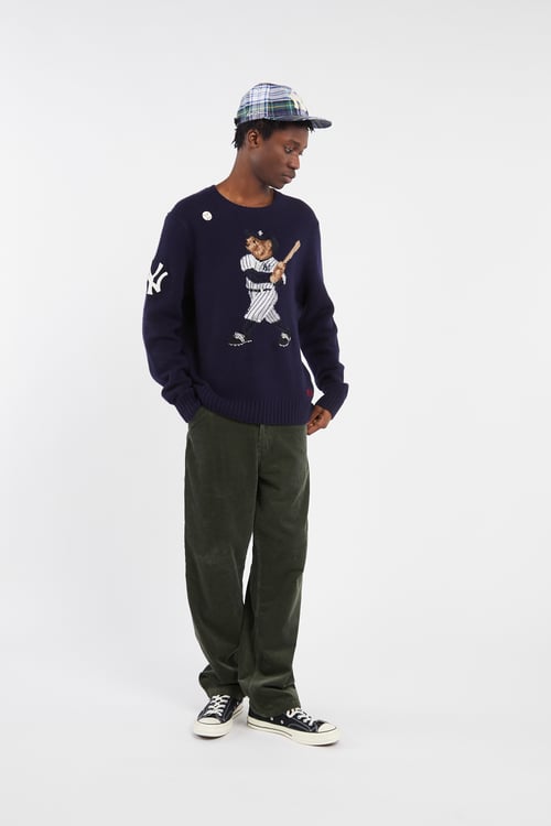 CARHARTT WIP Pantalon droit en velours Kaki
