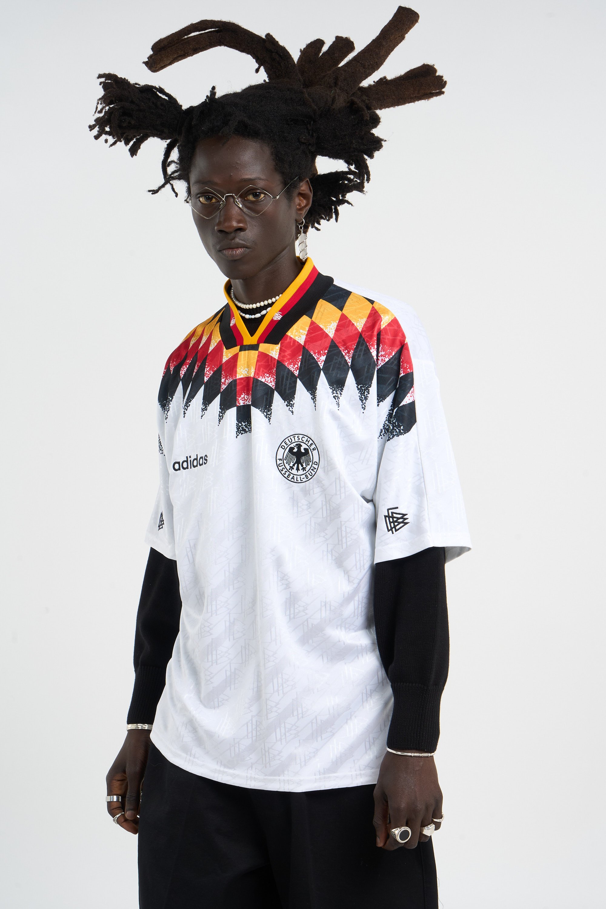 Maillot de sport | Blanc ADIDAS Homme