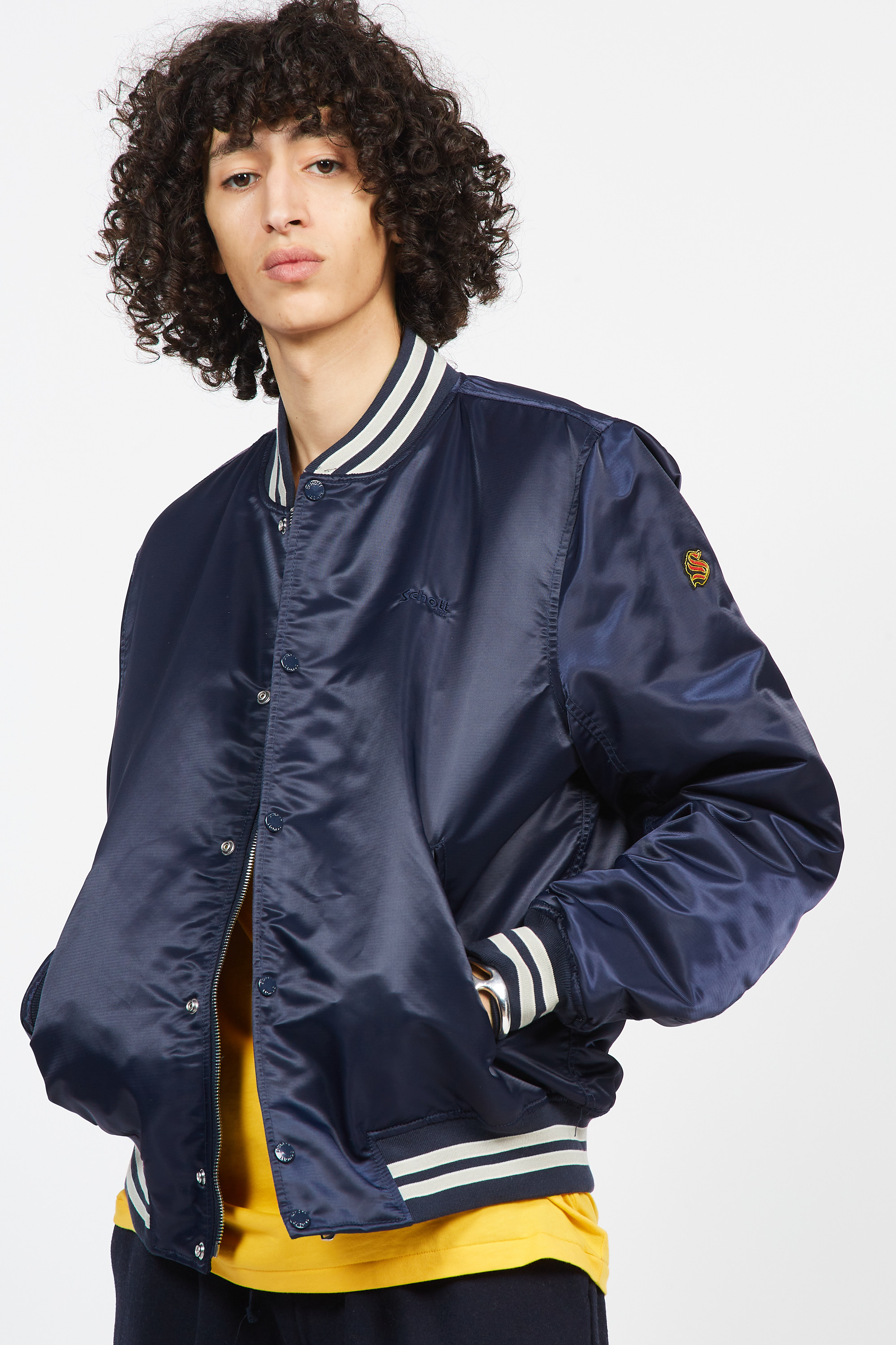 Bomber Bleu Schott - Homme | Citadium