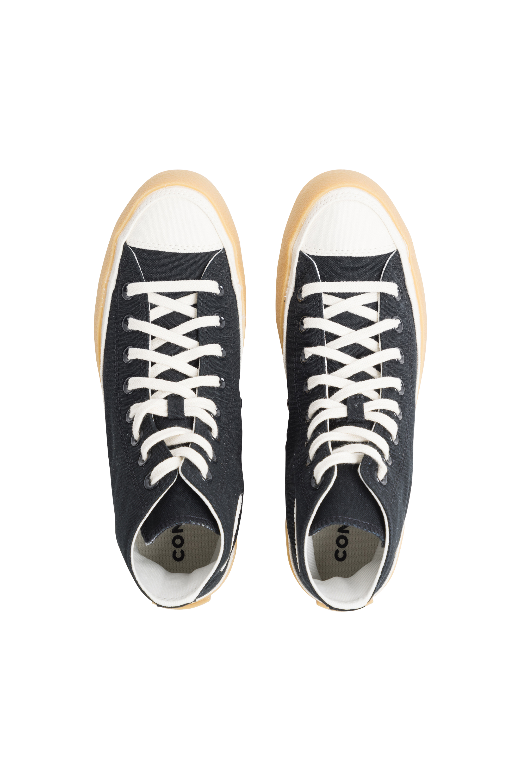High-top sneakers Black