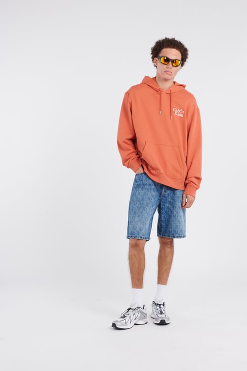 CALVIN KLEIN Hoodie Orange