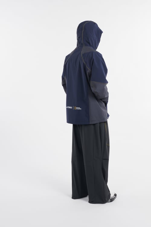 ADIDAS Parka Bleu