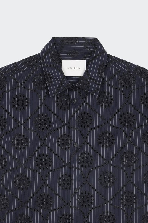LES DEUX Chemise Bleu