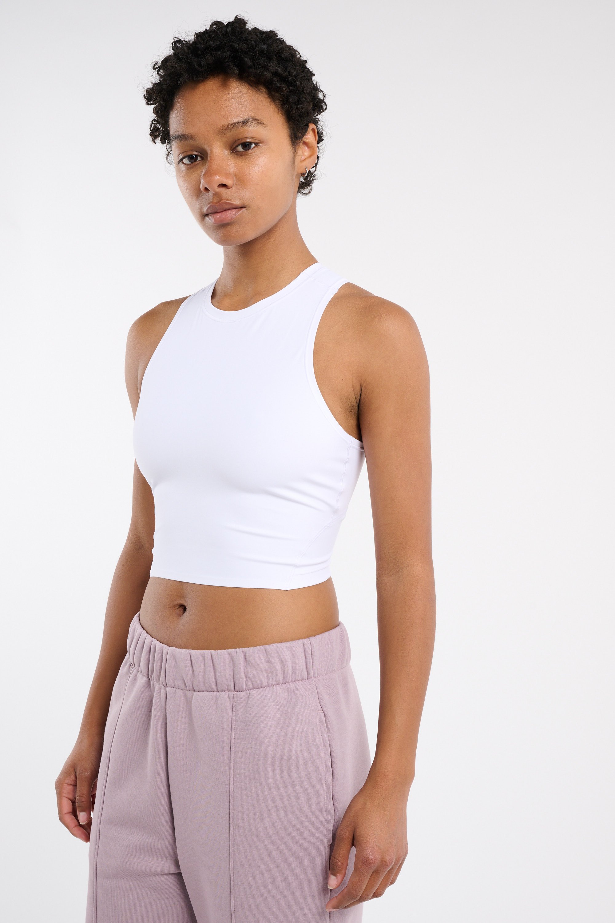 Crop top ON WHITE