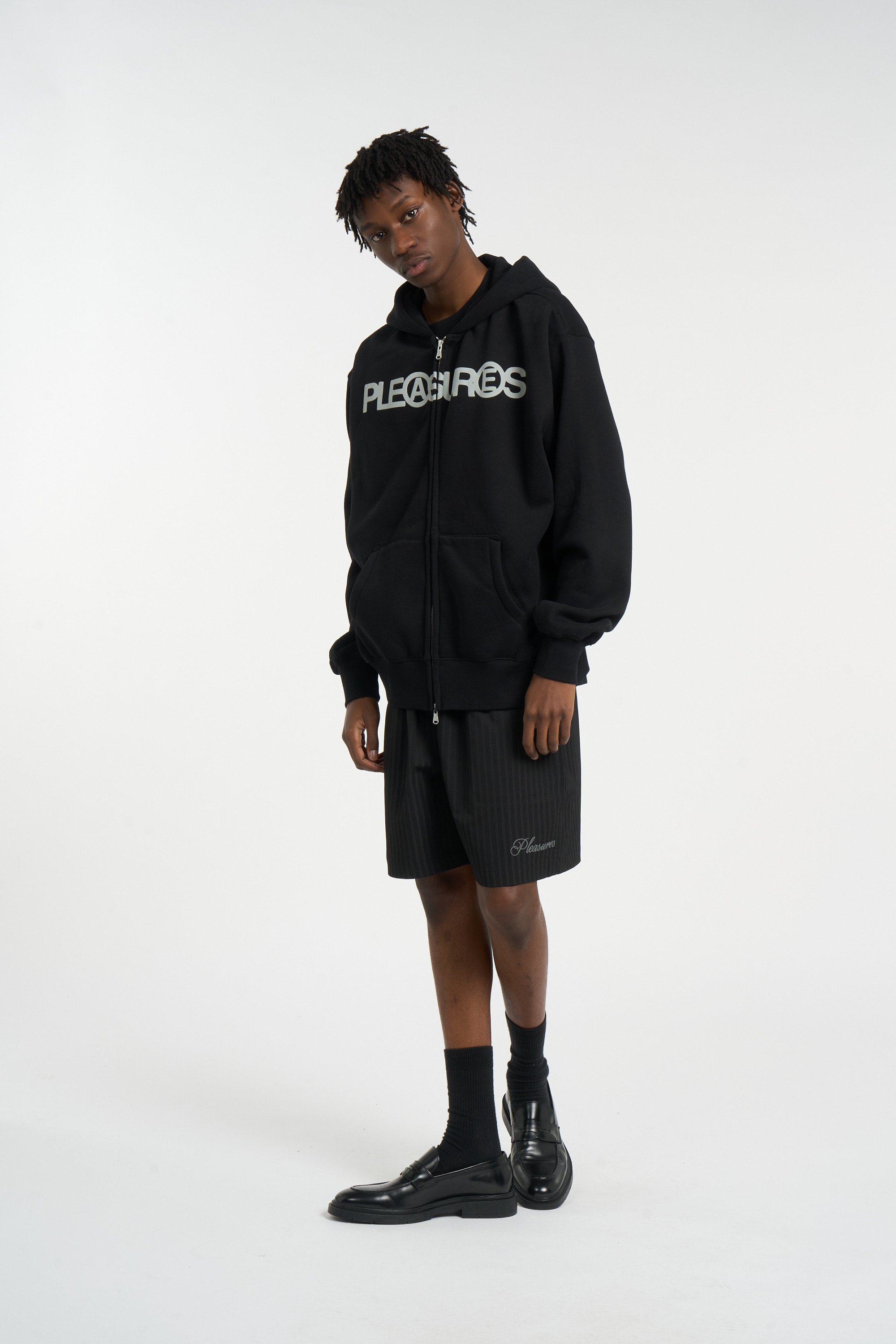 Tommy badge sweatshirt PLEASURES Black