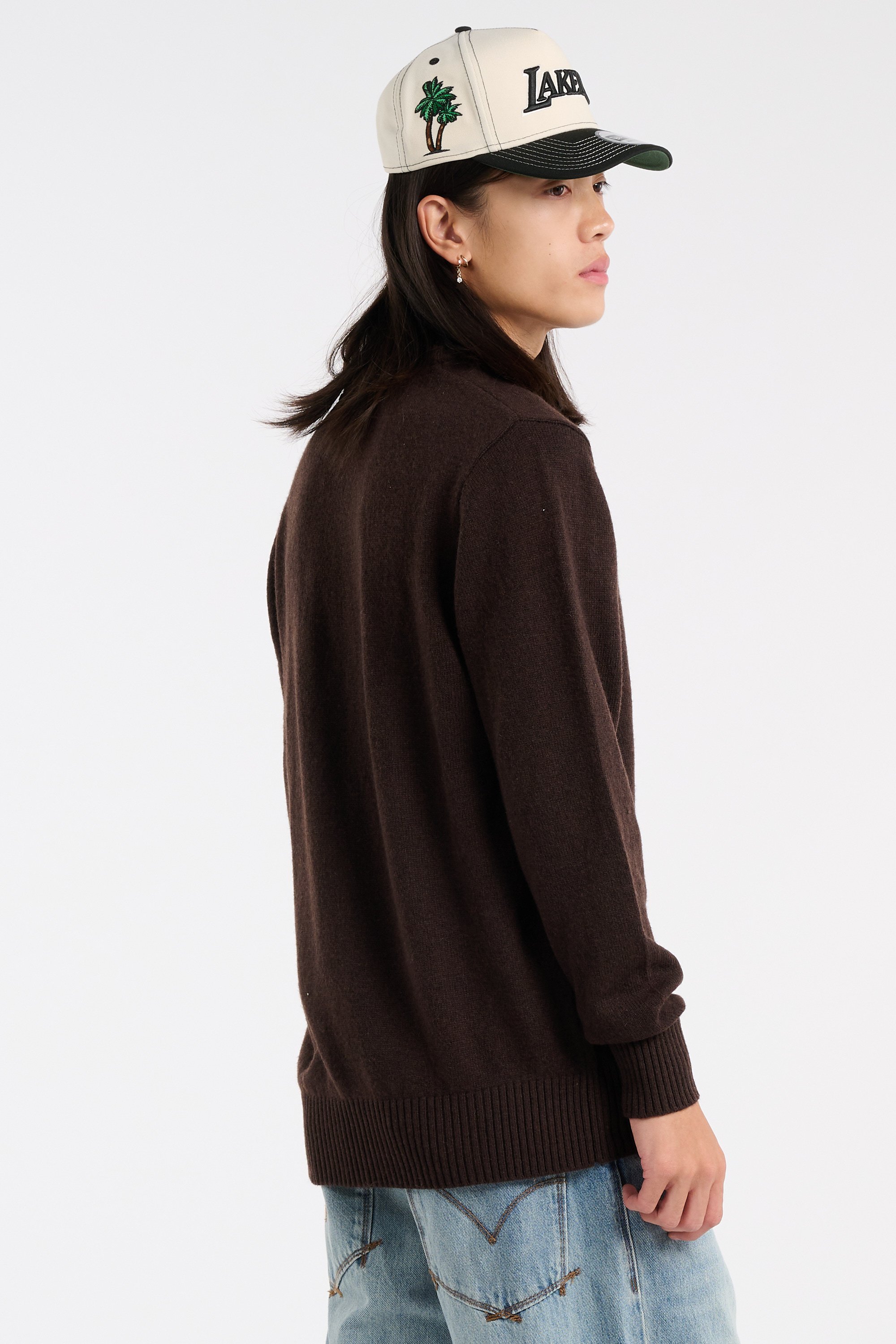 Long-sleeve sweater | Brown SCHOTT Men
