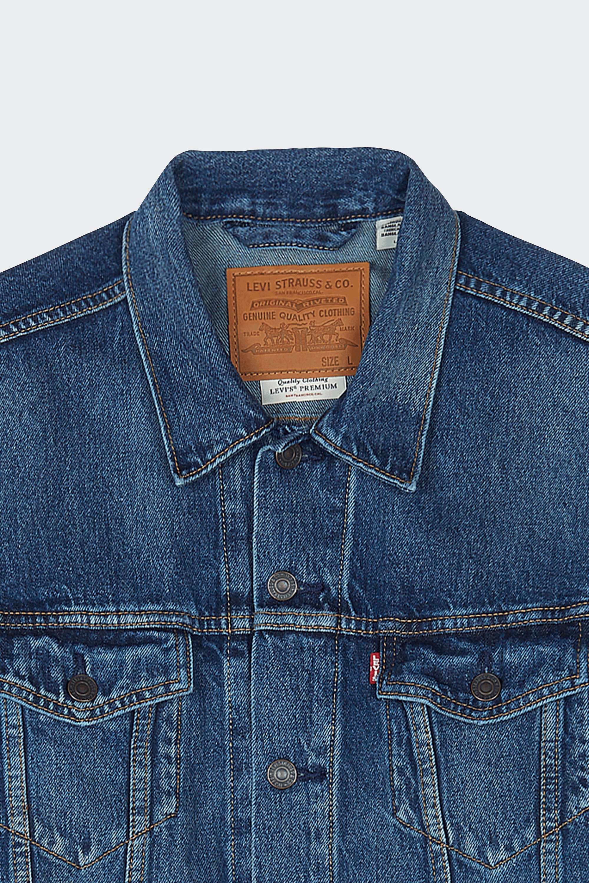 Denim jacket with classic collar | Blue by LEVI'S Denim jacket with classic collar Blue