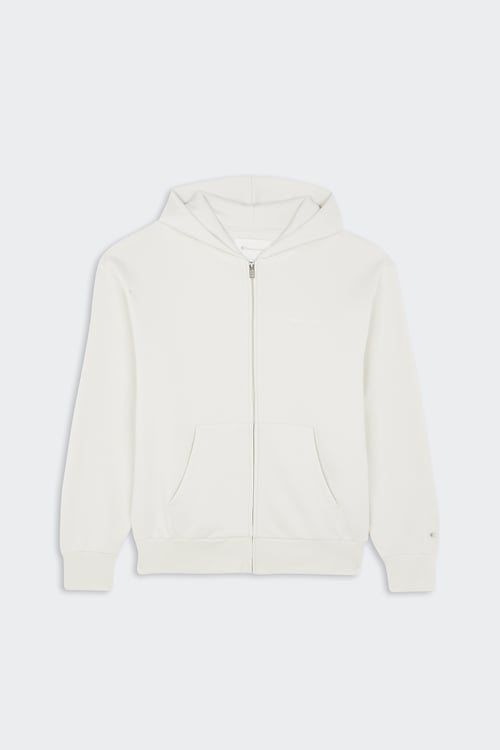 CHAMPION Hoodie zippé Blanc