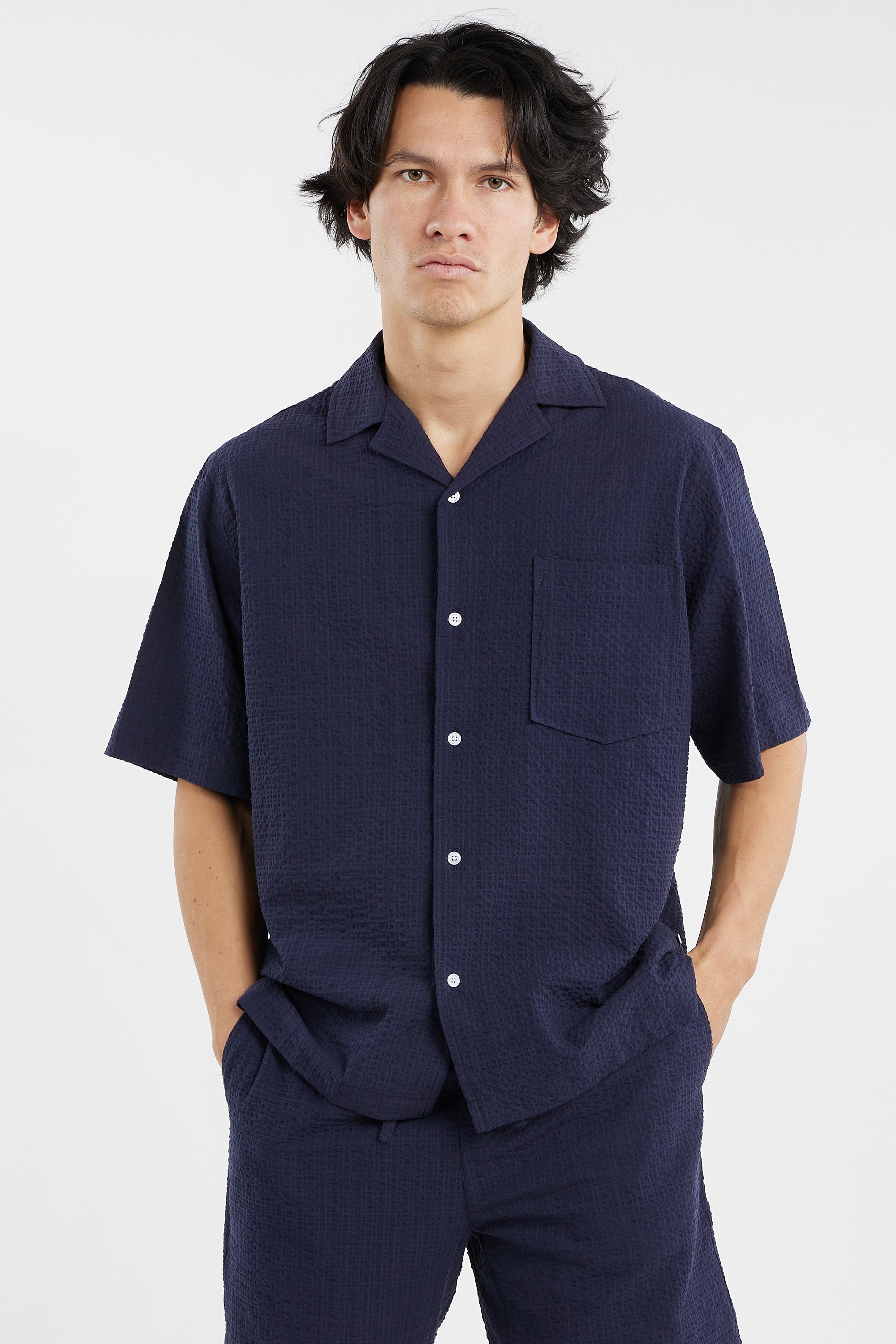 Shirt | Blue by MINIMUM Shirt Blue