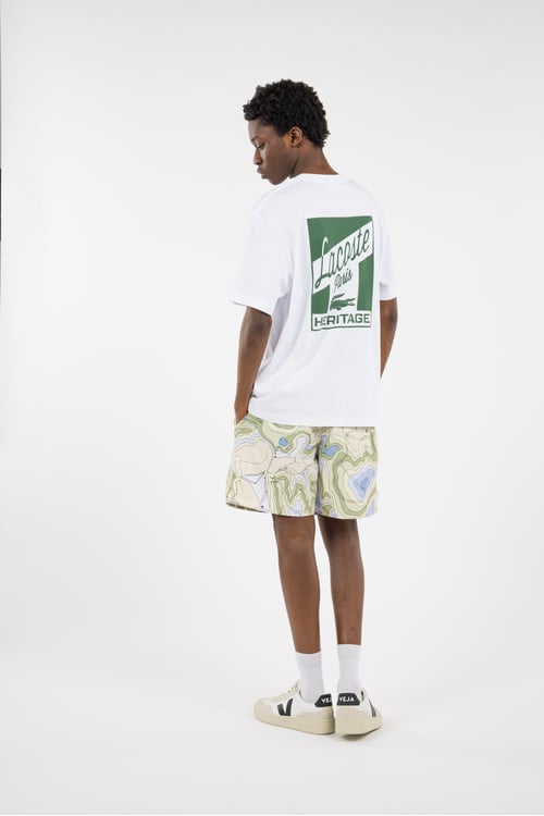 LACOSTE T-shirt Marron