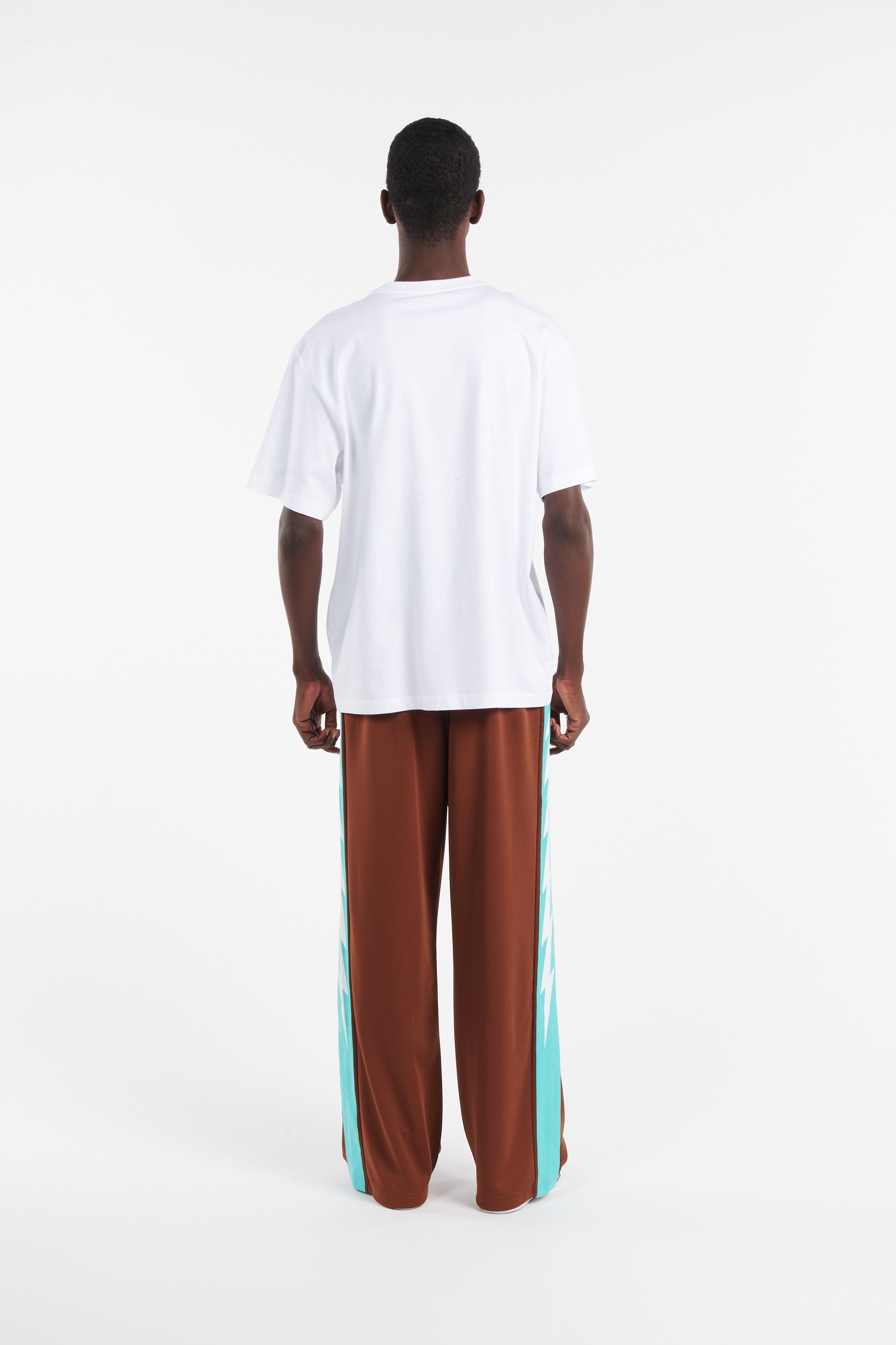Regular-fit round-neck cotton T-shirt | White by CALVIN KLEIN Regular-fit round-neck cotton T-shirt White
