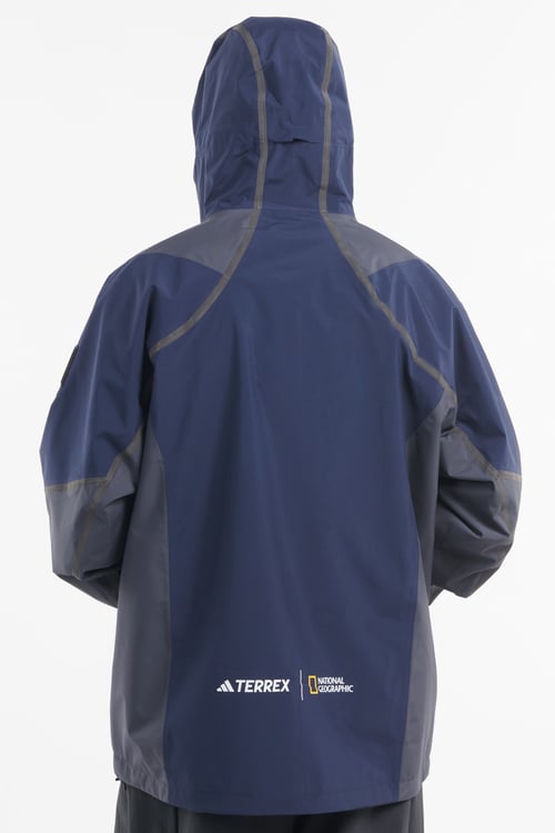 ADIDAS Parka Bleu