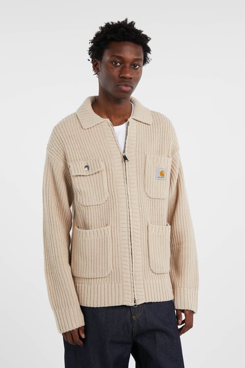 CARHARTT WIP Cardigan Beige