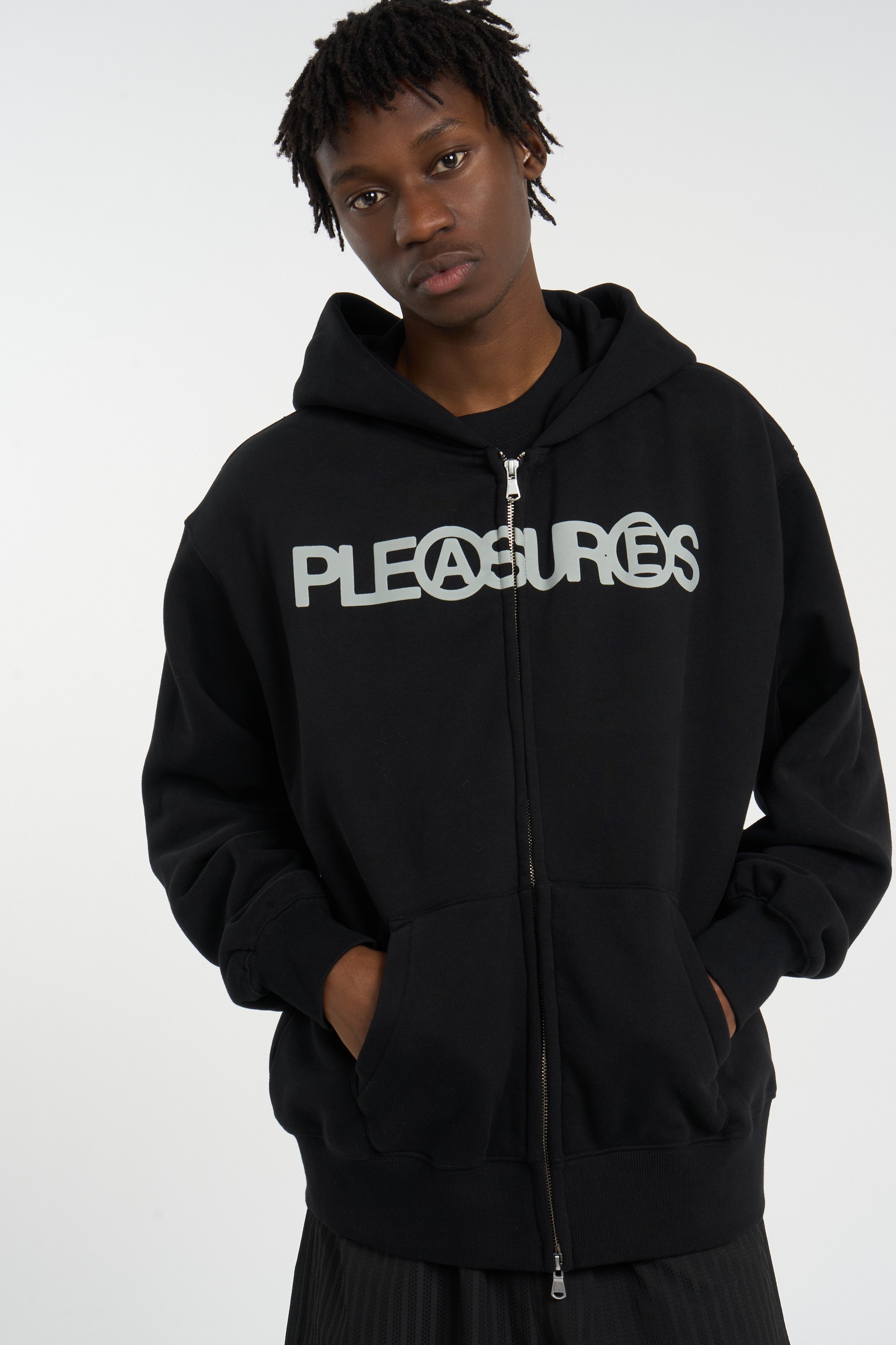 Tommy badge sweatshirt | Black PLEASURES Men