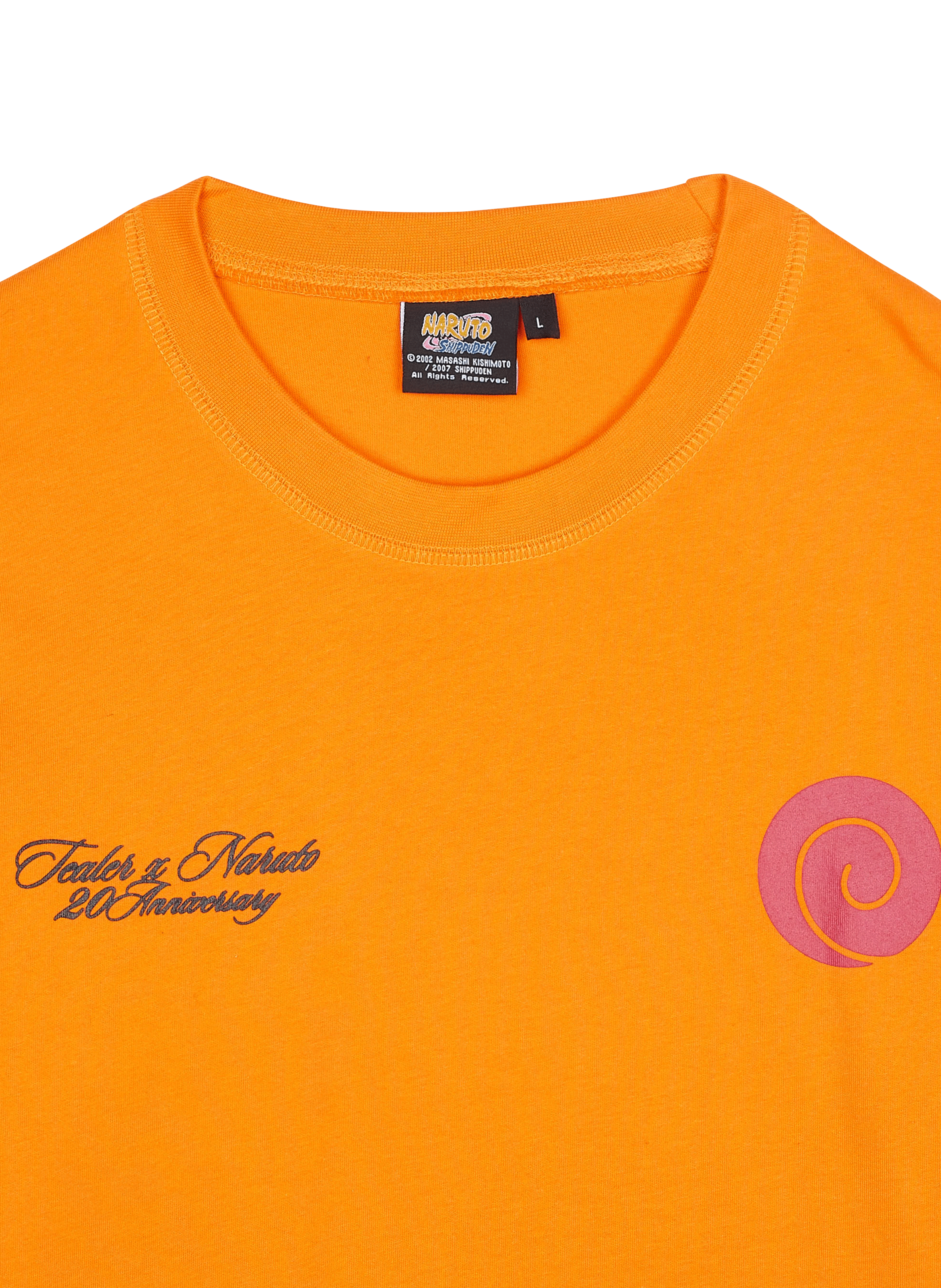 t-shirt tealer x naruto Orange